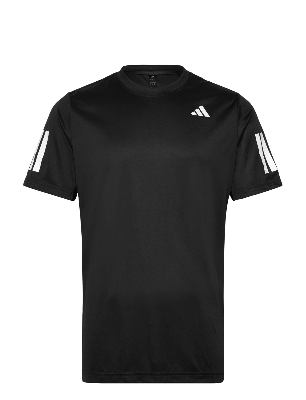 adidas Tennis CLUB 3-STRIPE TEE - Tops - 000/BLACK / black