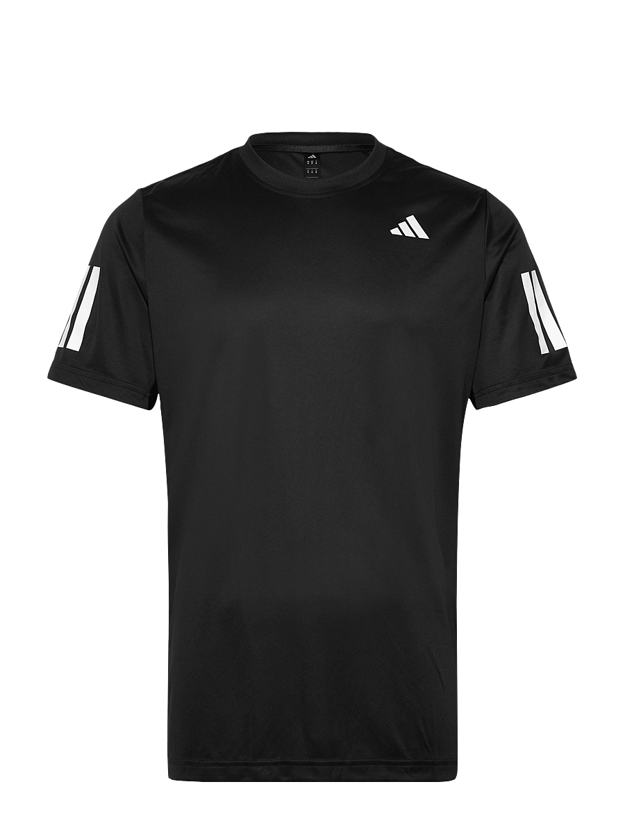 adidas Tennis - CLUB 3-STRIPE TEE - t-shirts - 000/black - 0
