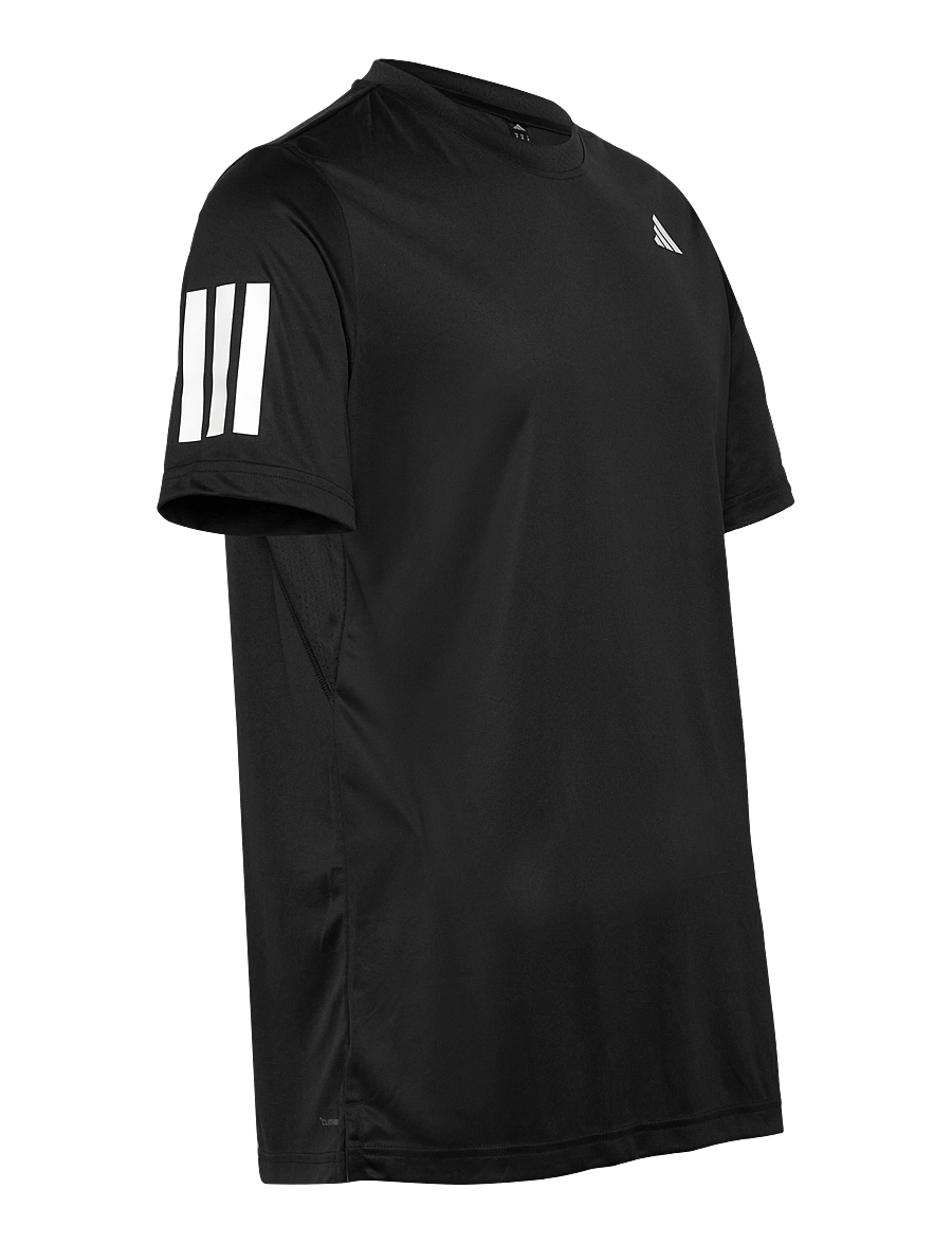 adidas Tennis - CLUB 3-STRIPE TEE - t-shirts - 000/black - 2