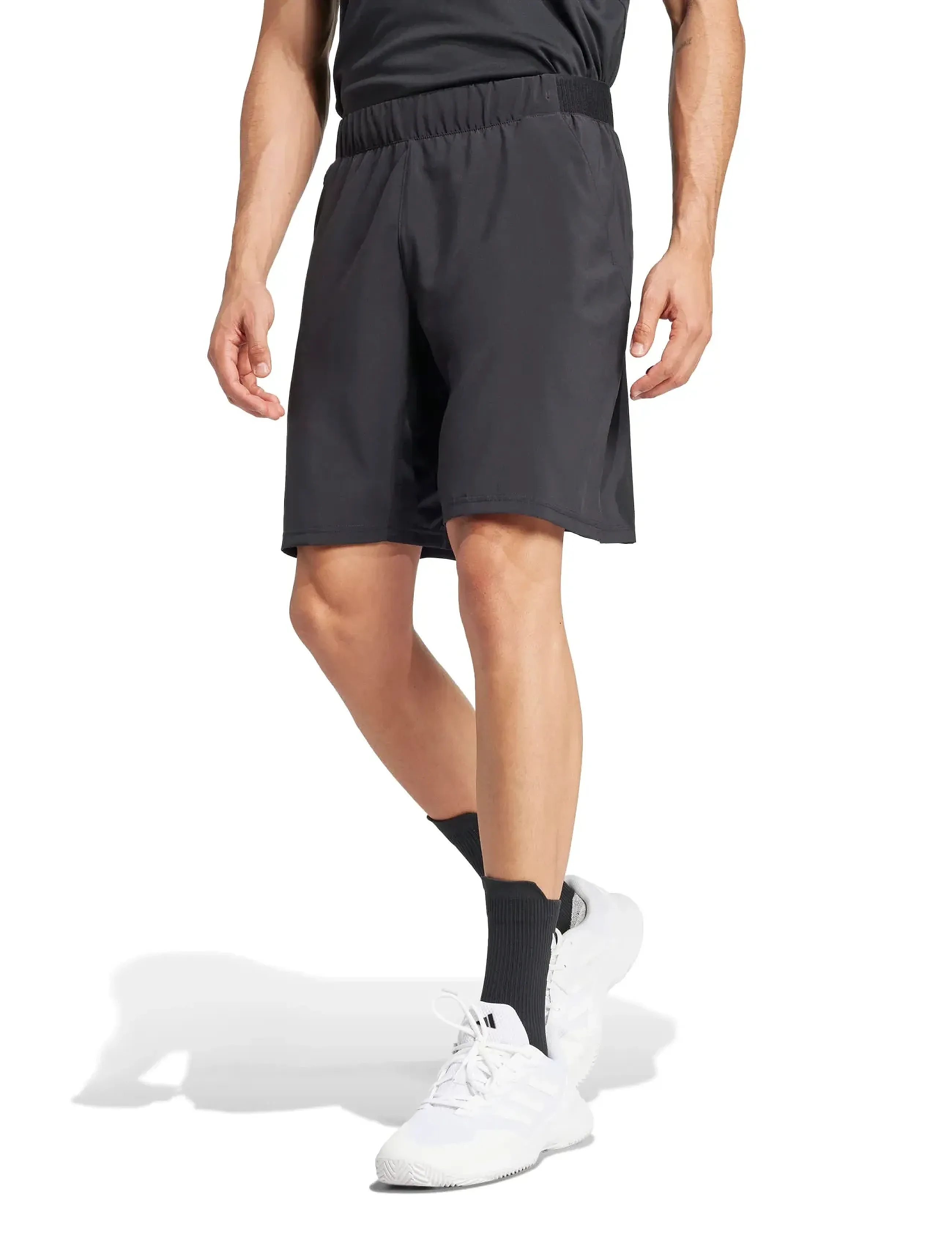 adidas Tennis Club Stretch Woven Shorts, M, Sport Schwarz - Training Männerswear