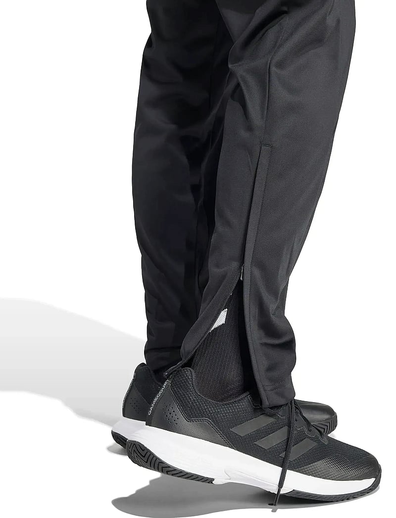 adidas Tennis - 3-STRIPE KNITTED PANTS - hosen - 000/black - 4