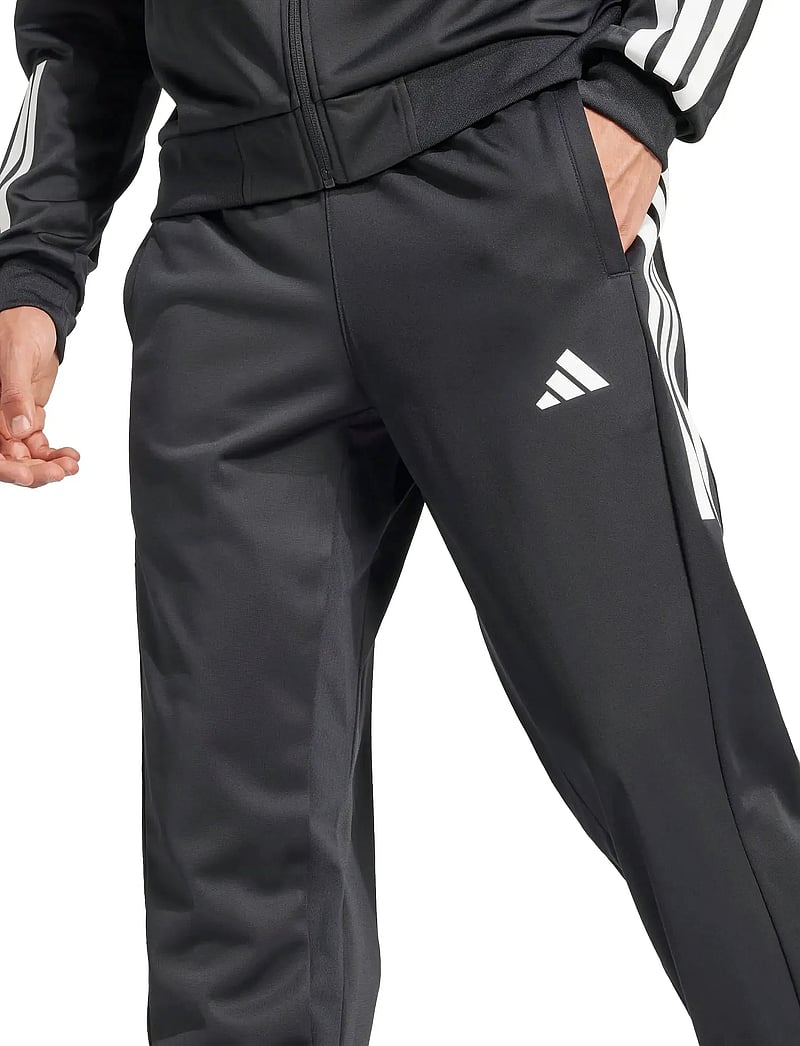 adidas Tennis - 3-STRIPE KNITTED PANTS - hosen - 000/black - 5