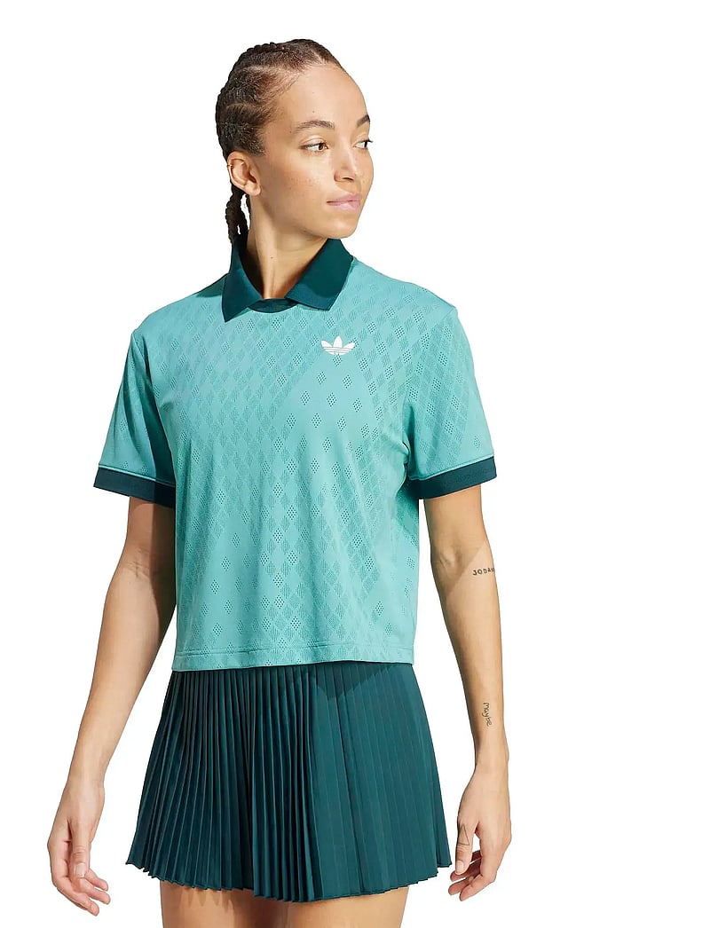 adidas Tennis - POLO PRO - tøj - 000/light green - 0