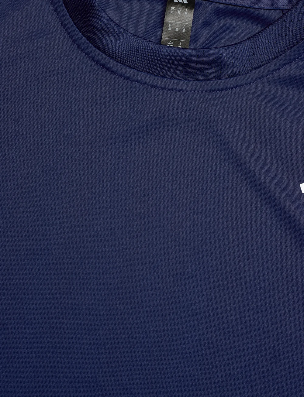 adidas Tennis - CLUB 3-STRIPE TEE - stuttermarbolir - 000/dark blue - 2