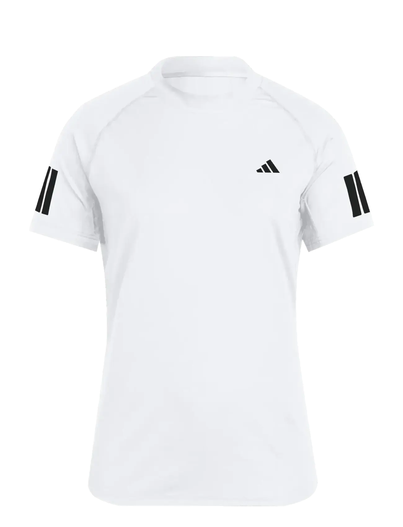 adidas Tennis CLUB 3-STRIPE TEE - T-shirts & Tops - 000/WHITE / white