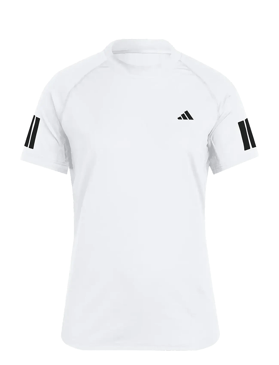 adidas Tennis - CLUB 3-STRIPE TEE - 000/white - 1