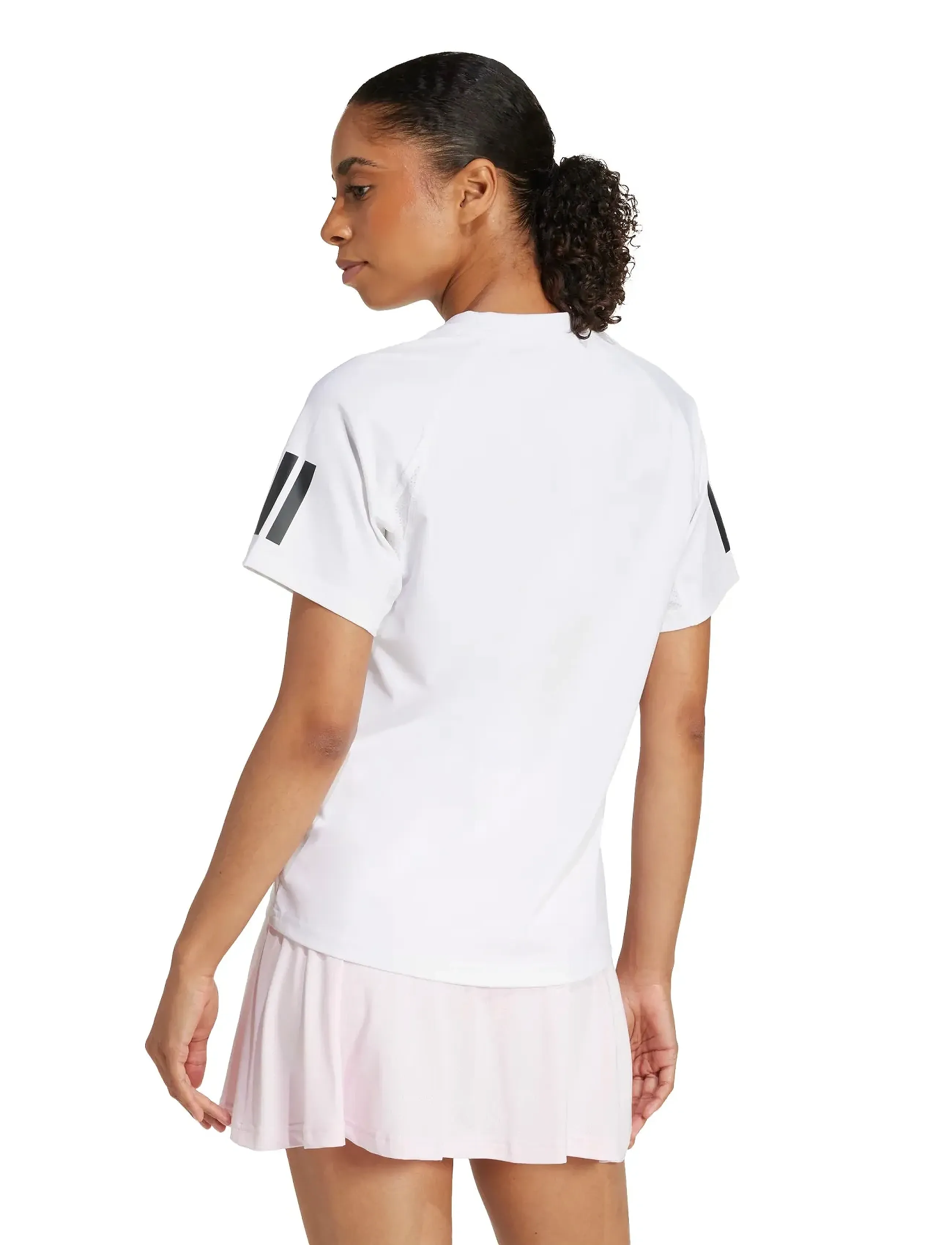 adidas Tennis - CLUB 3-STRIPE TEE - 000/white - 3