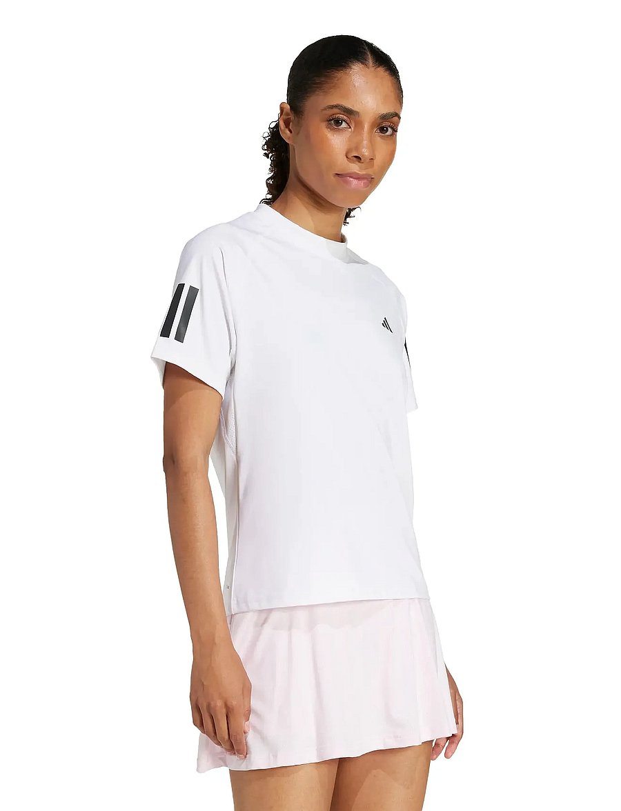 adidas Tennis - CLUB 3-STRIPE TEE - 000/white - 5