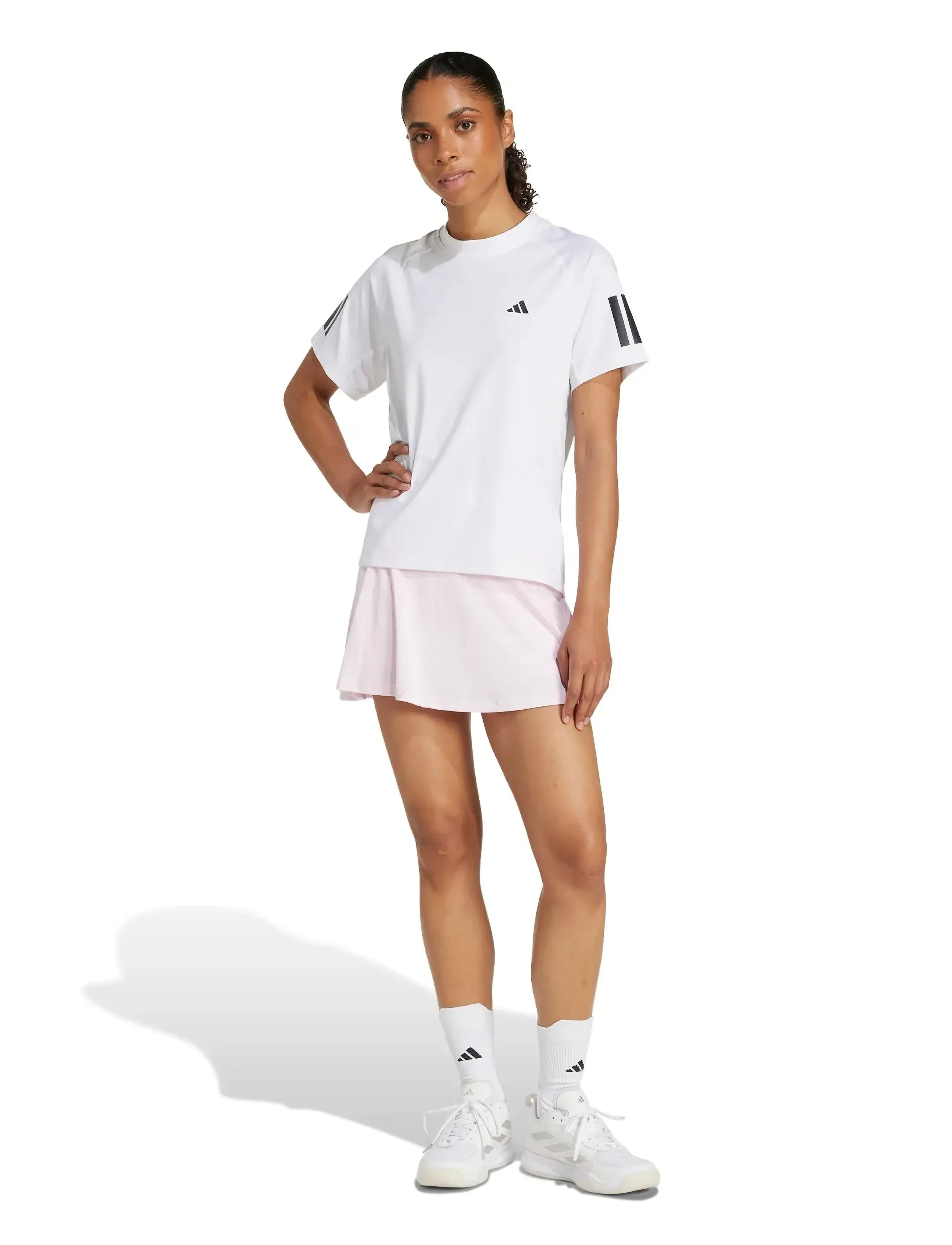 Adidas Club 3-Stripes Tennis Climacool T-shirt dam – bild 7