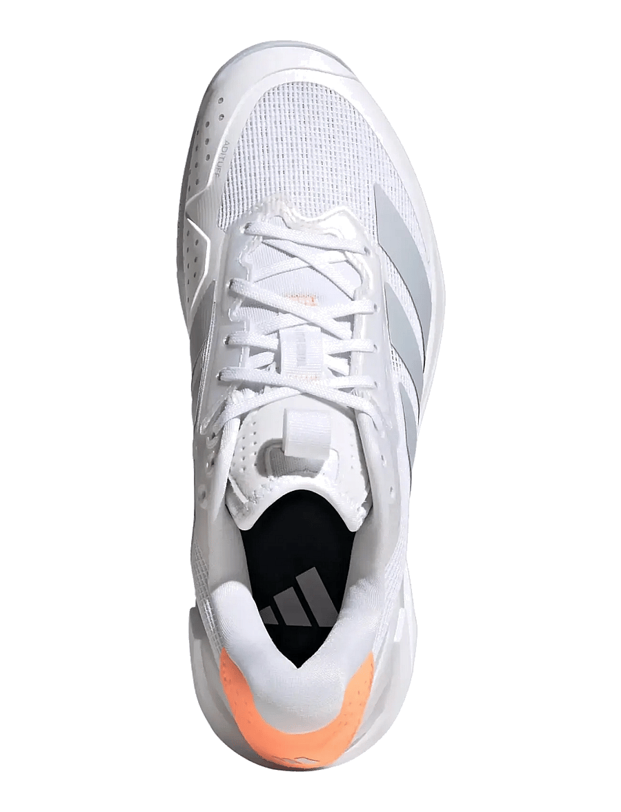 adidas Tennis - ADIZERO UBERSONIC 5 W - tennissko - 000/white/orange - 4