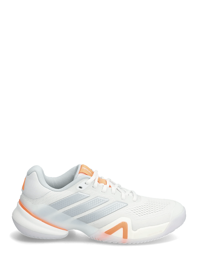 adidas Tennis - BARRICADE 14 W - tennisejalatsid - 000/white/orange - 1