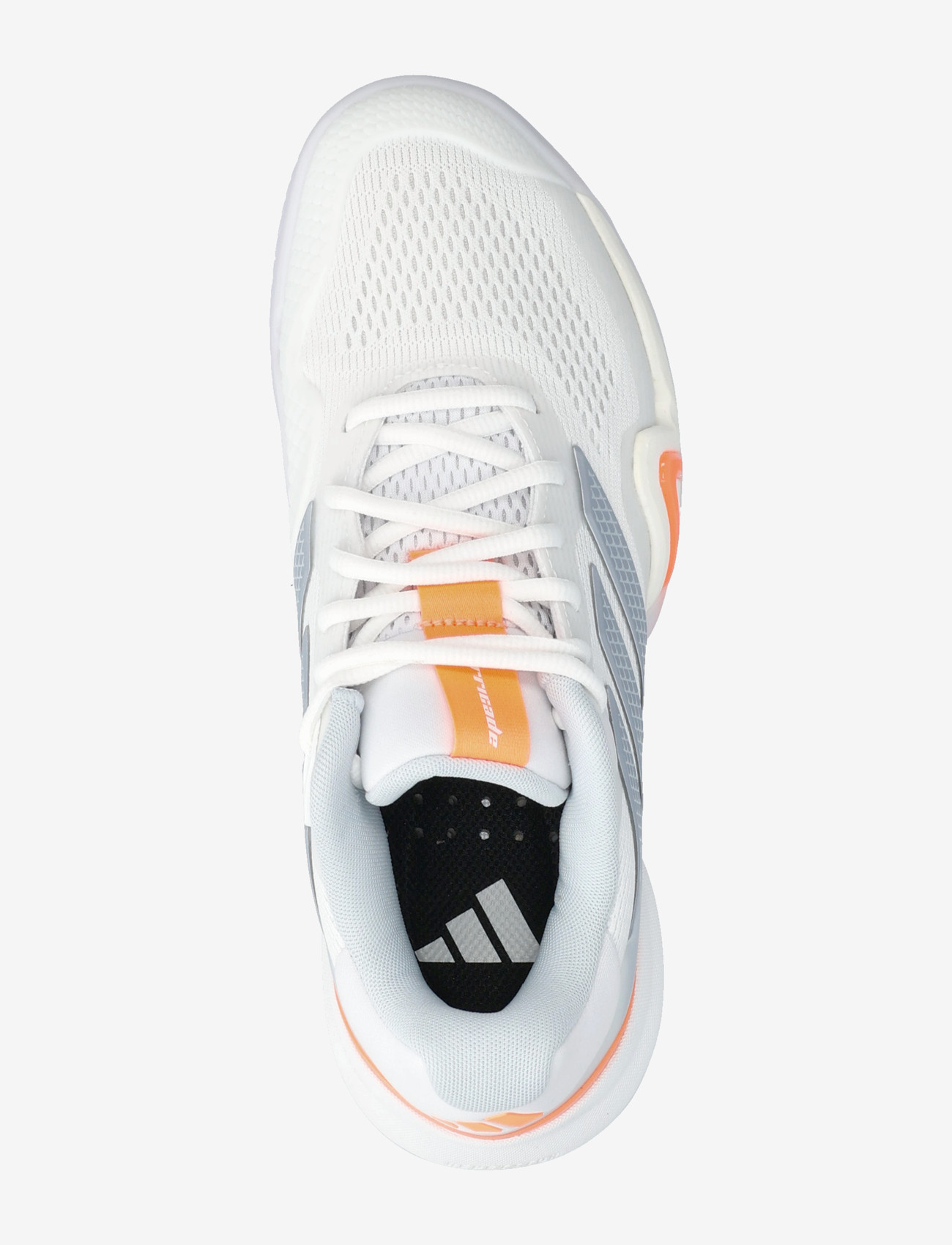 adidas Tennis - BARRICADE 14 W - tennisejalatsid - 000/white/orange - 3