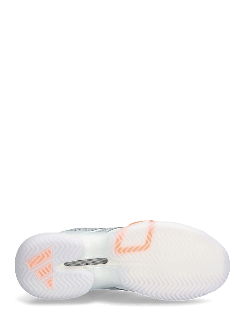 adidas Tennis - BARRICADE 14 W - tennisejalatsid - 000/white/orange - 4