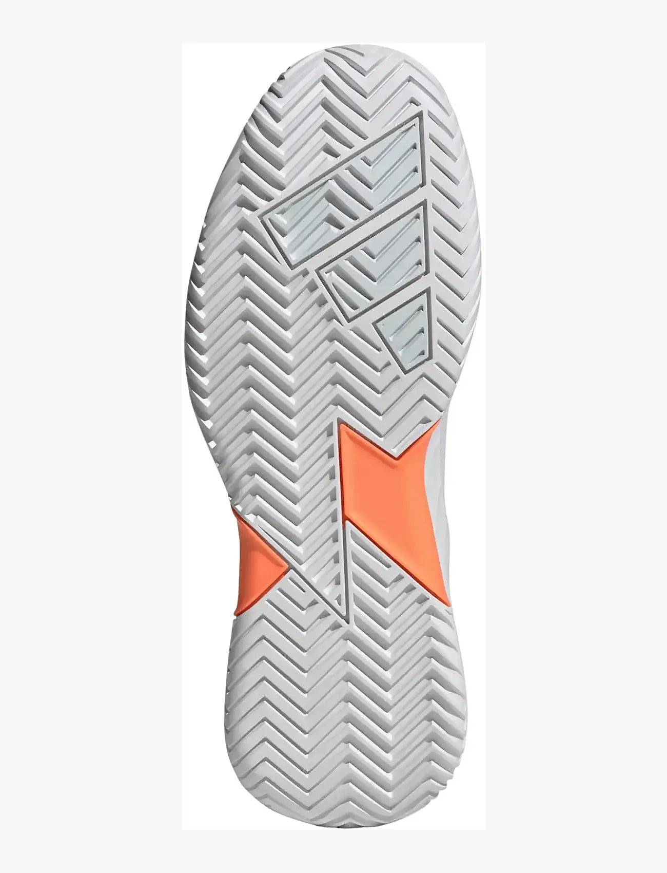 adidas Tennis - DEFIANT SPEED W - tennis shoes - 000/white/orange - 5