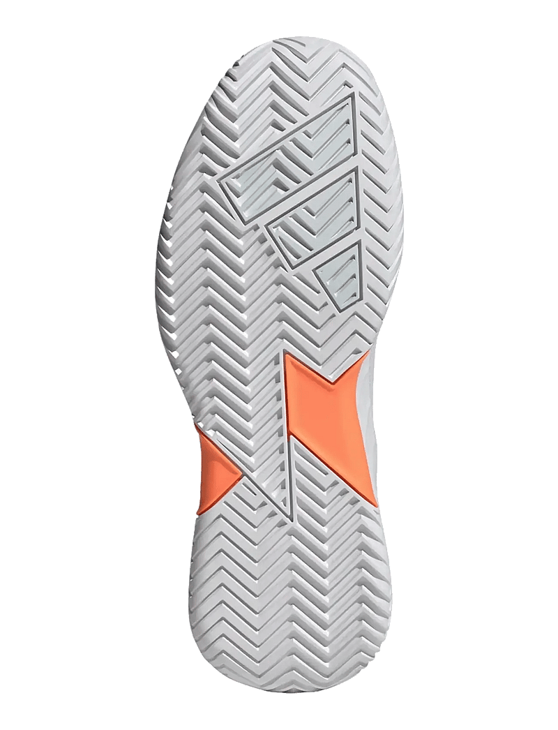 adidas Tennis - DEFIANT SPEED W - tennissko - 000/white/orange - 5