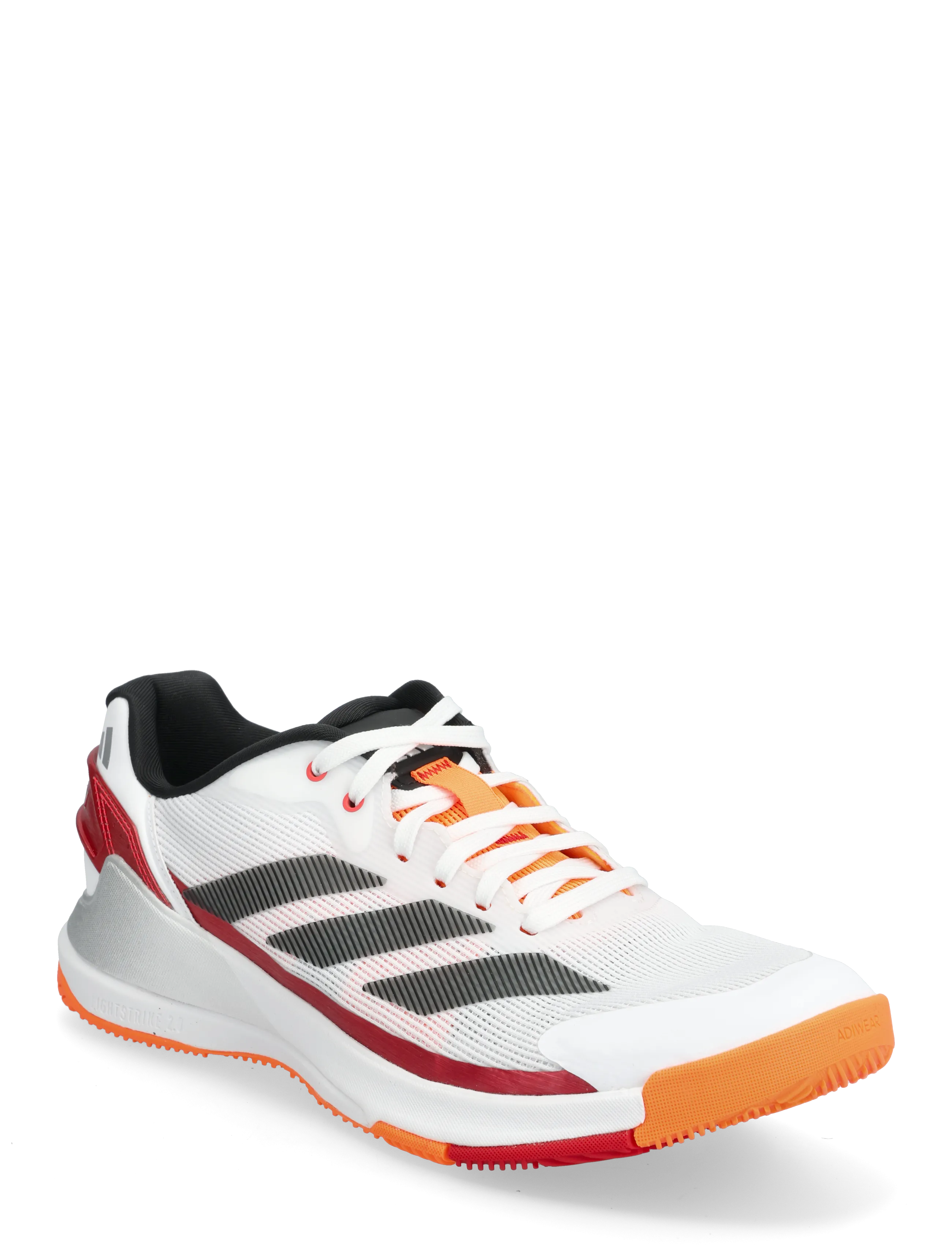 adidas Tennis CRAZYQUICK LS PADEL M - Ketsjersportsko - 000/WHITE/ORANGE / white