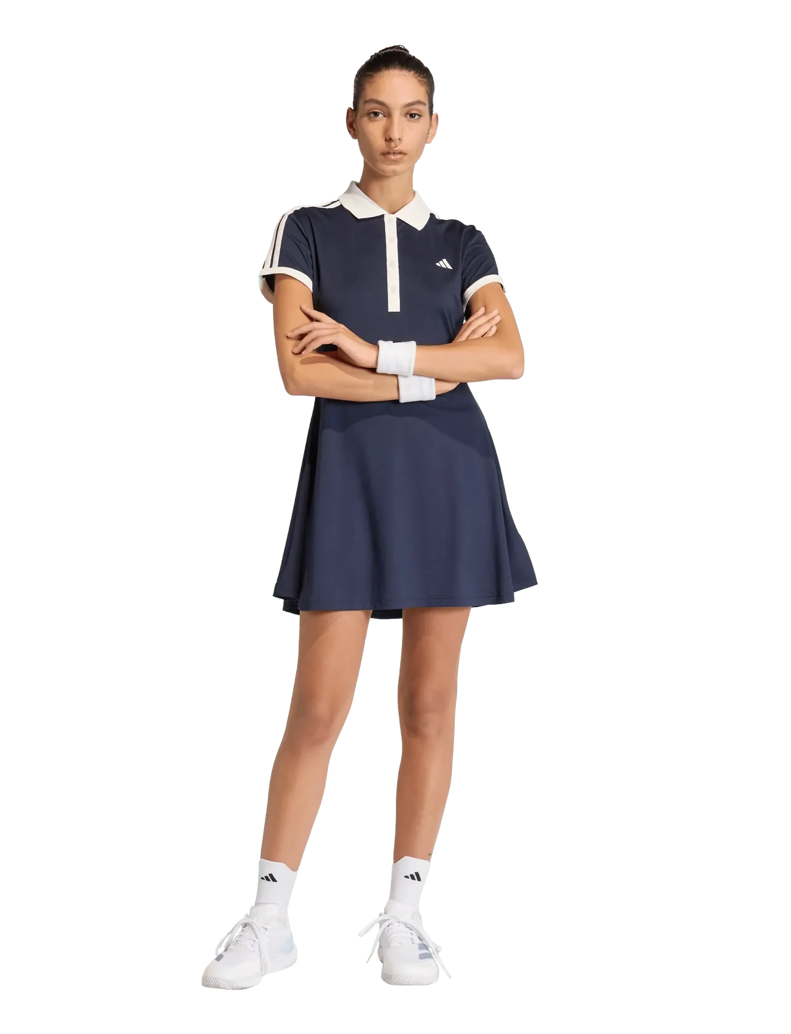 adidas Tennis - HERITAGE DRESS - kleider & röcke - 000/legend ink - 3