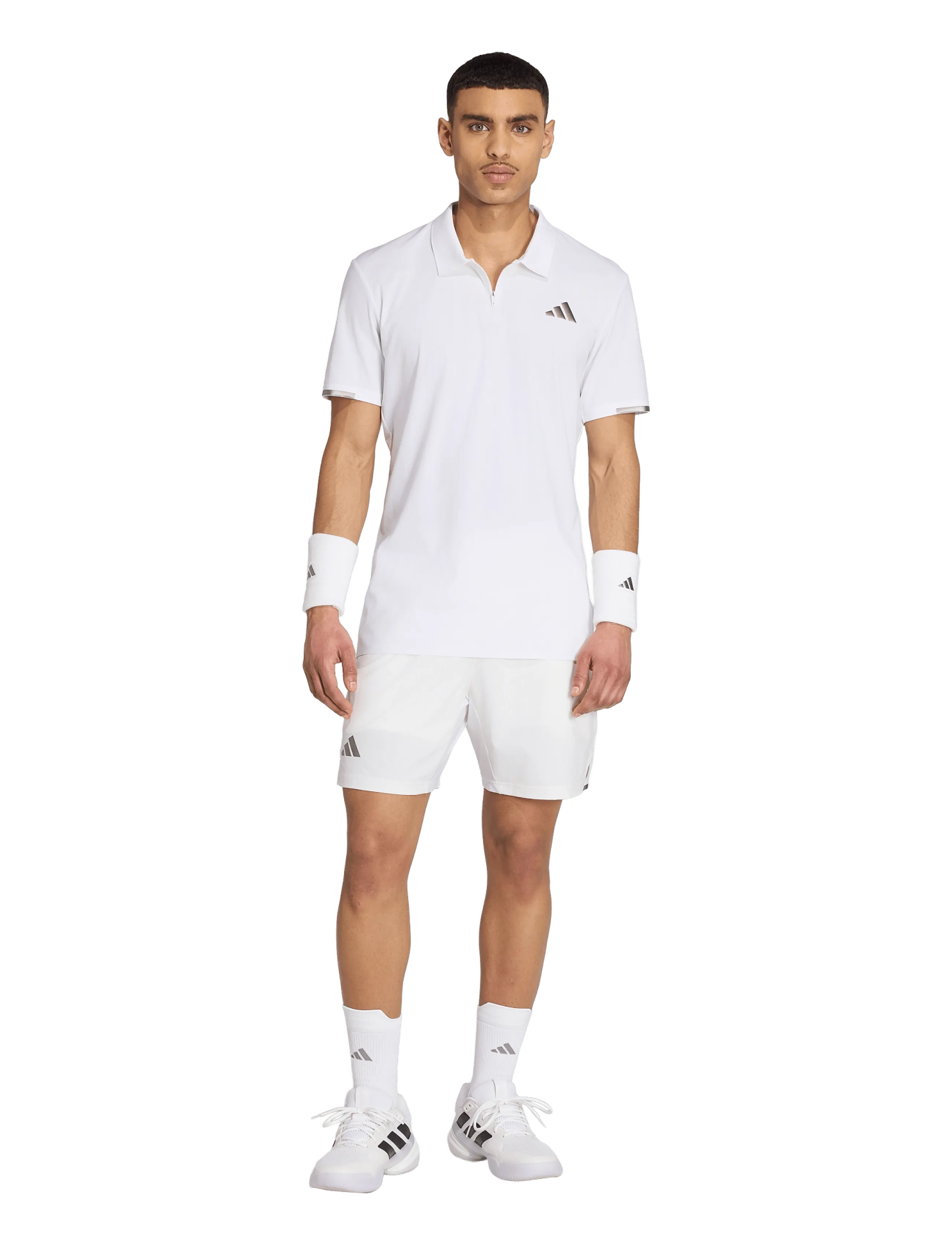 adidas Tennis Shorts & Tights Set, Herren, Sport Shorts, Weiß, Gr.XL