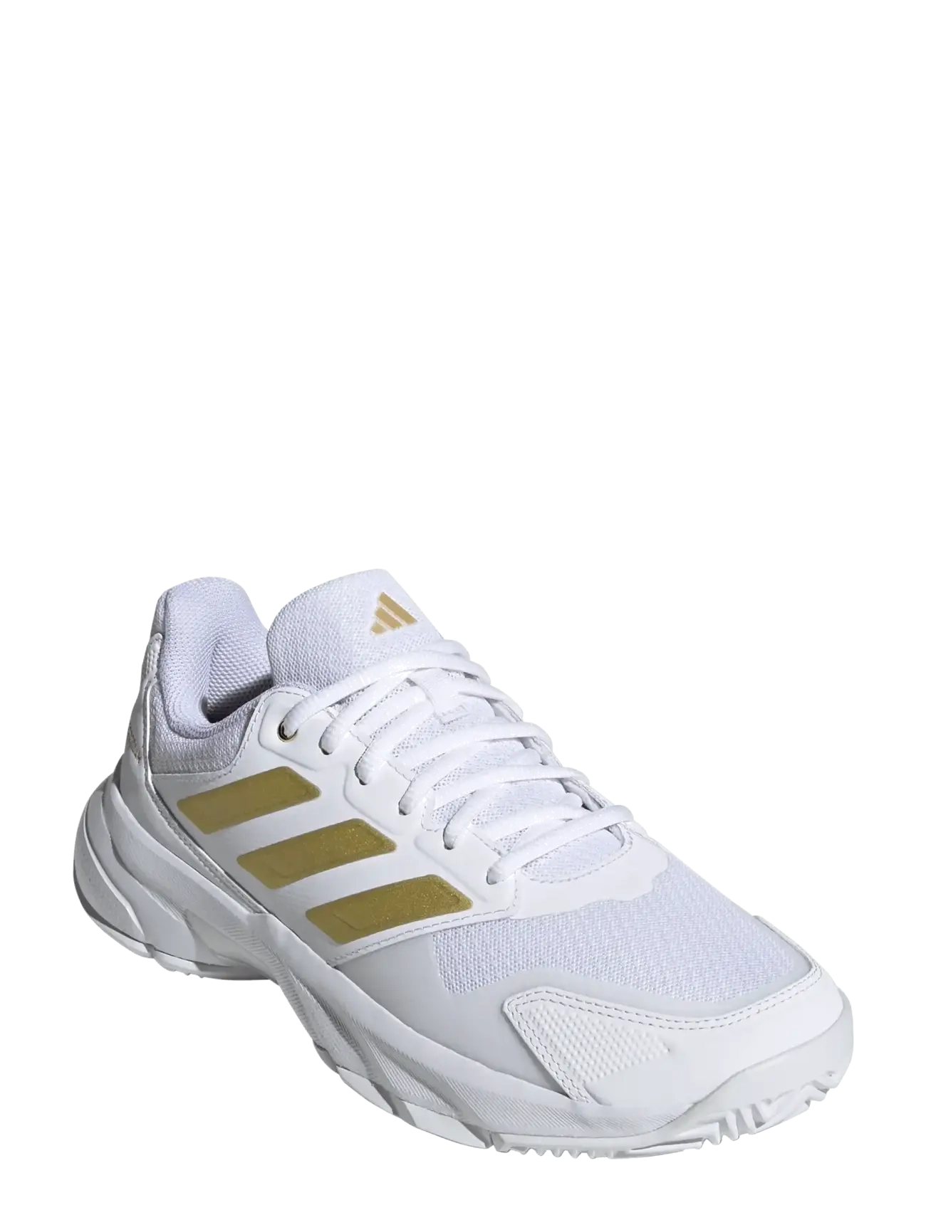 adidas Tennis COURTJAM CONTROL 3 W - Tennisschuhe - 000/WHITE/GOLD / white