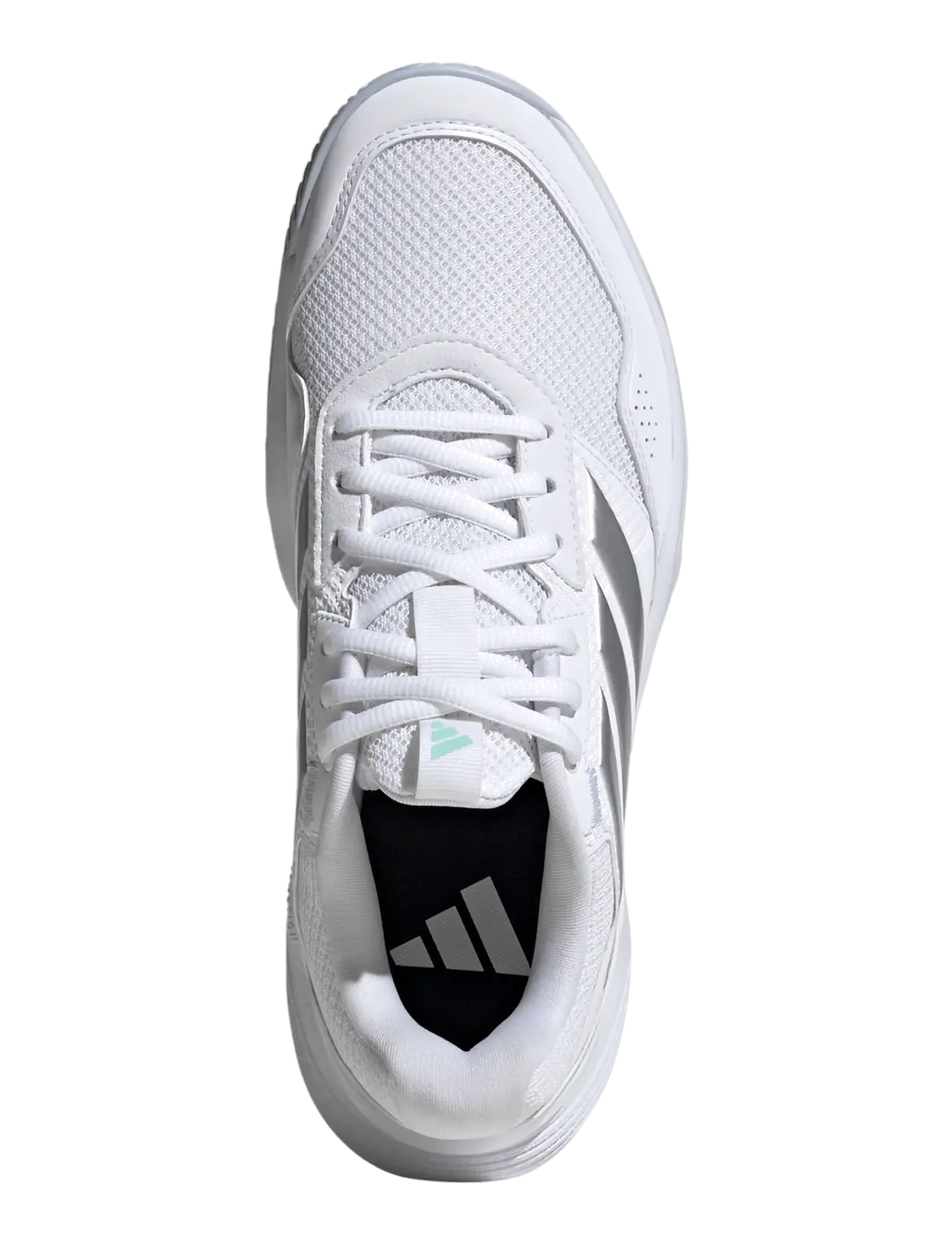 adidas Tennis - GAMECOURT 3 W - tennis shoes - 000/white/silver - 4