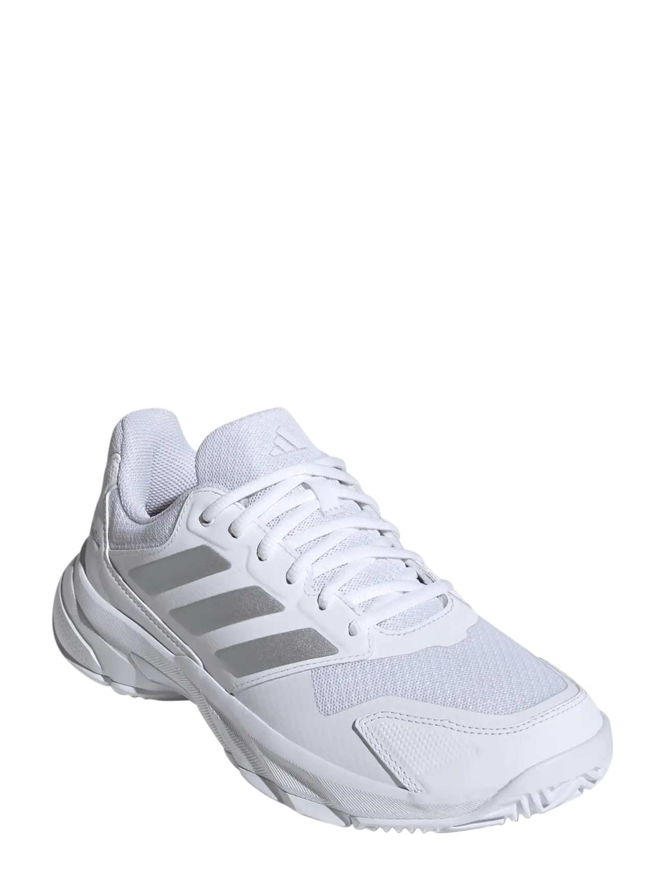 adidas Tennis COURTJAM CONTROL 3 W - Racketsports shoes - 000/WHITE/SILVER / white
