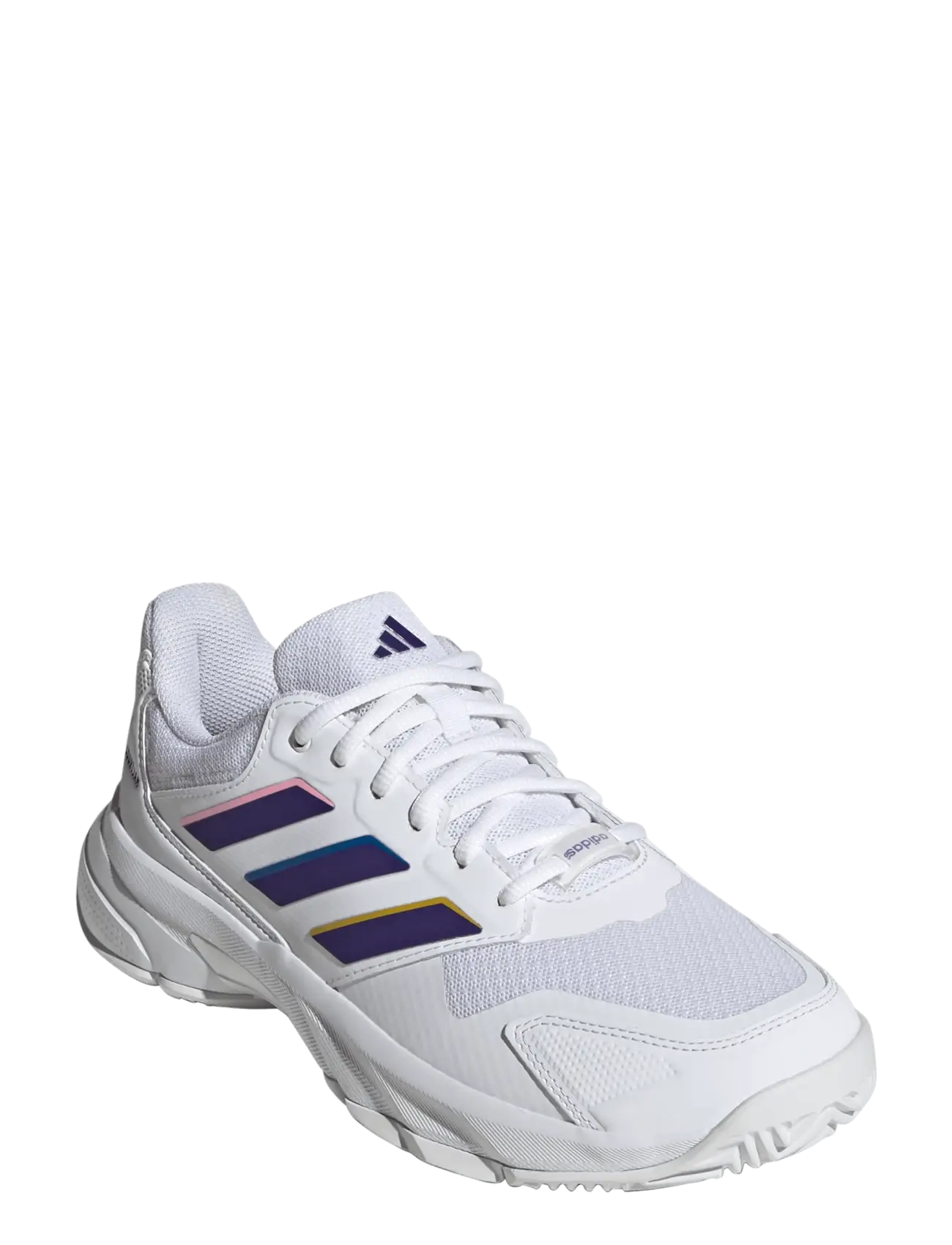 adidas Tennis COURTJAM CONTROL 3 W - Racketsports shoes - 000/WHITE/PURPLE / white