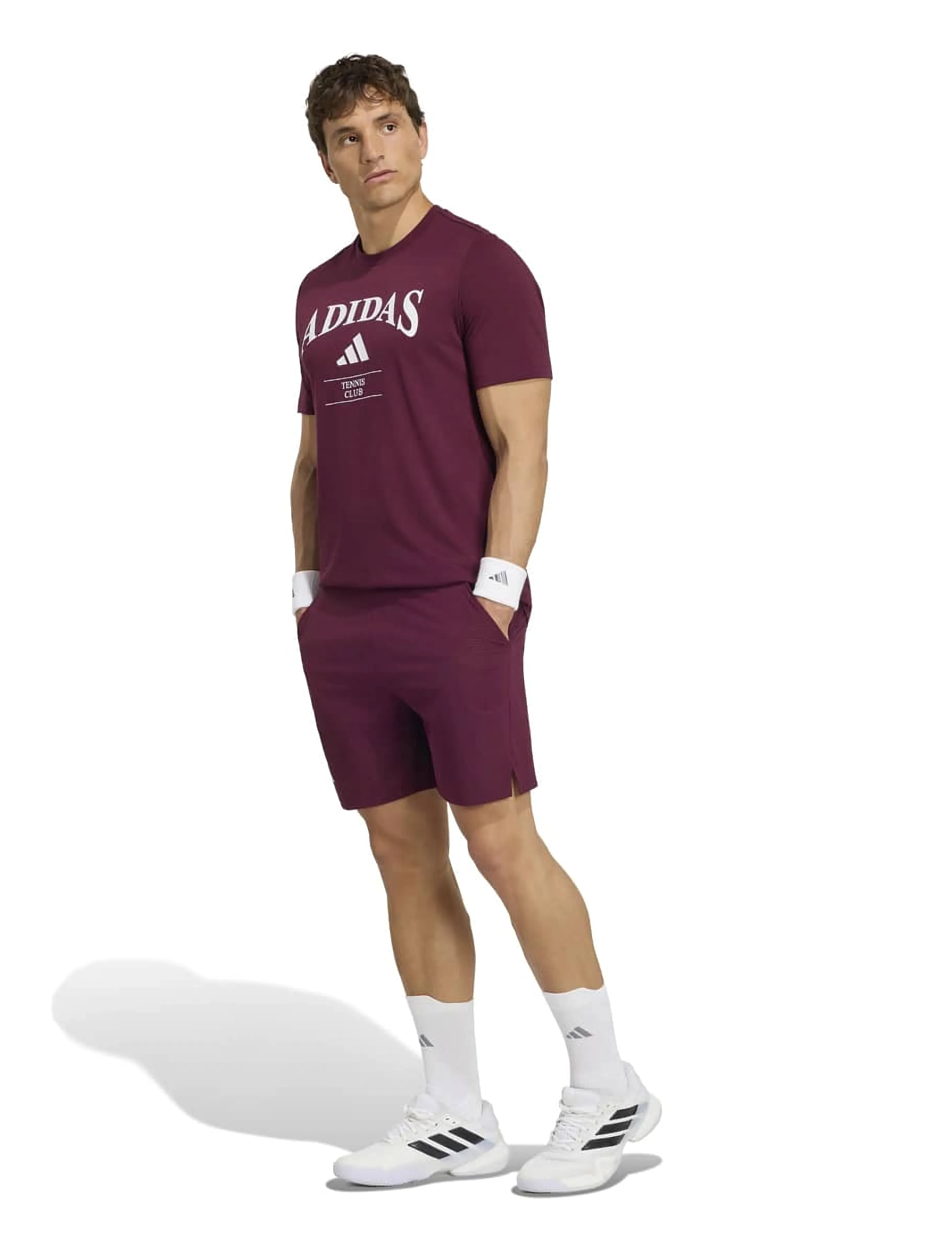 adidas Tennis - ERGO SHORTS - 000/brown - 2