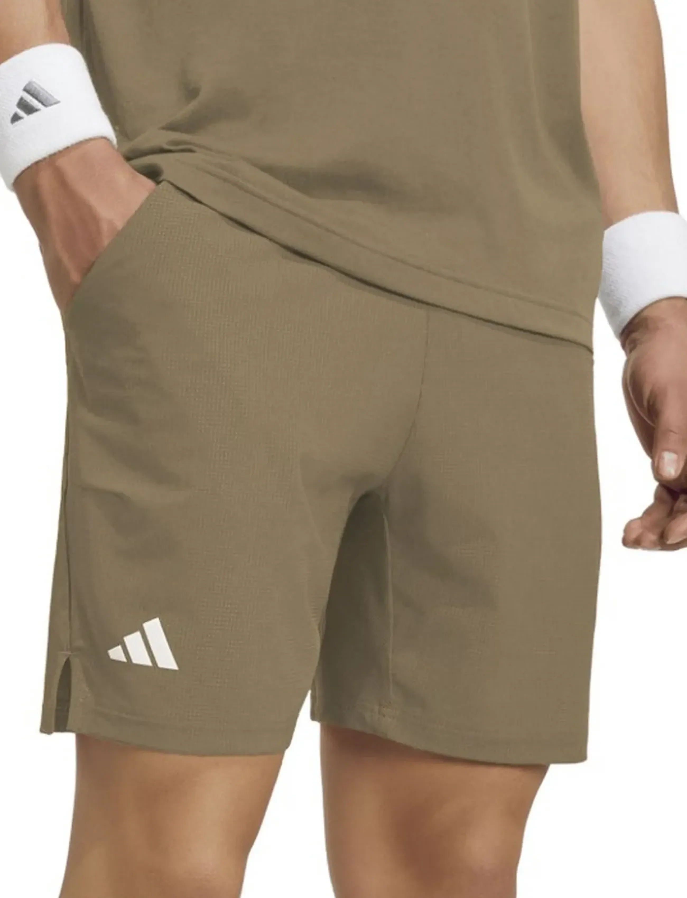 adidas Tennis - ERGO SHORTS - syyssäästöt - 000/brown - 2