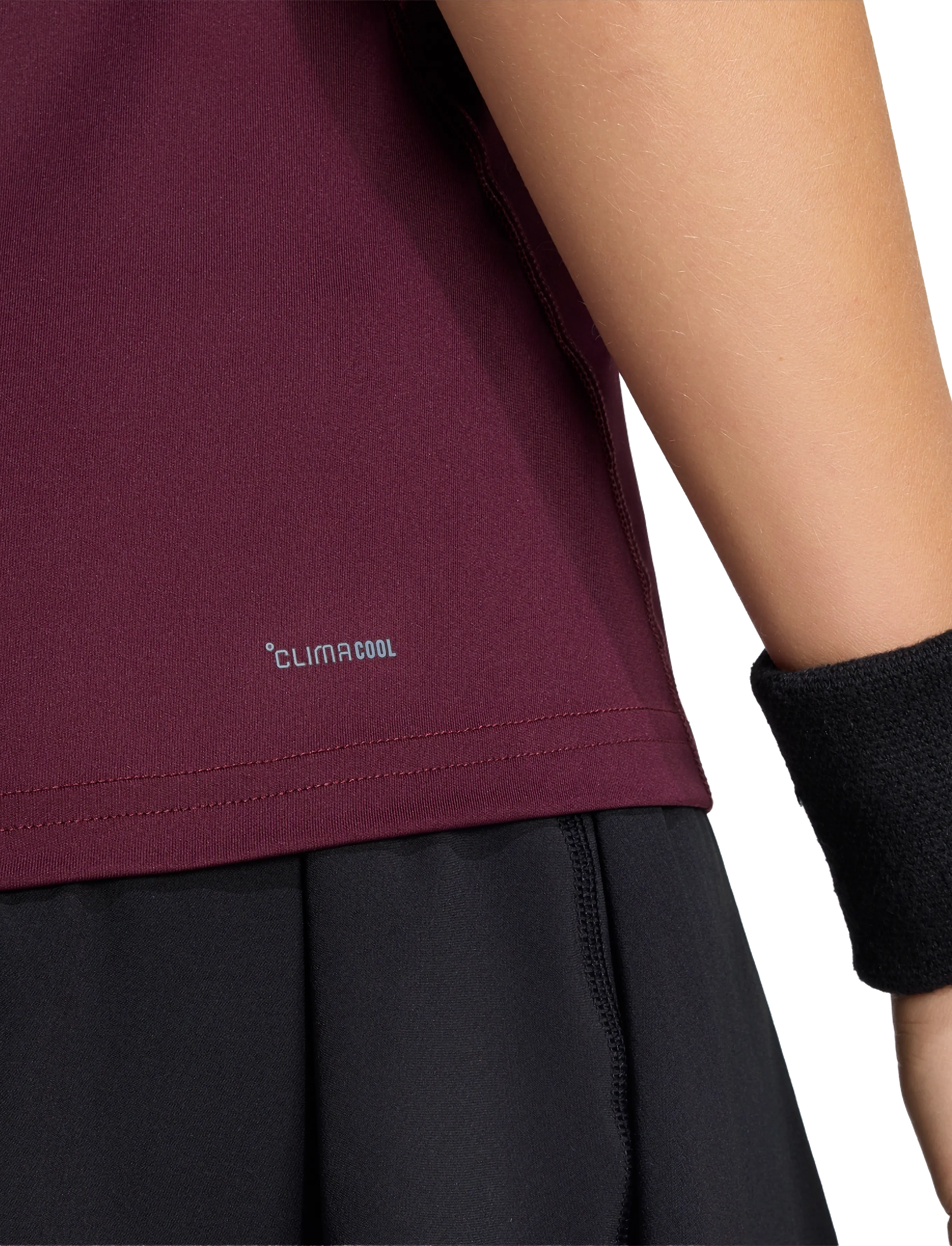 adidas Tennis - CLUB TANK - tank tops - 000/maroon - 3