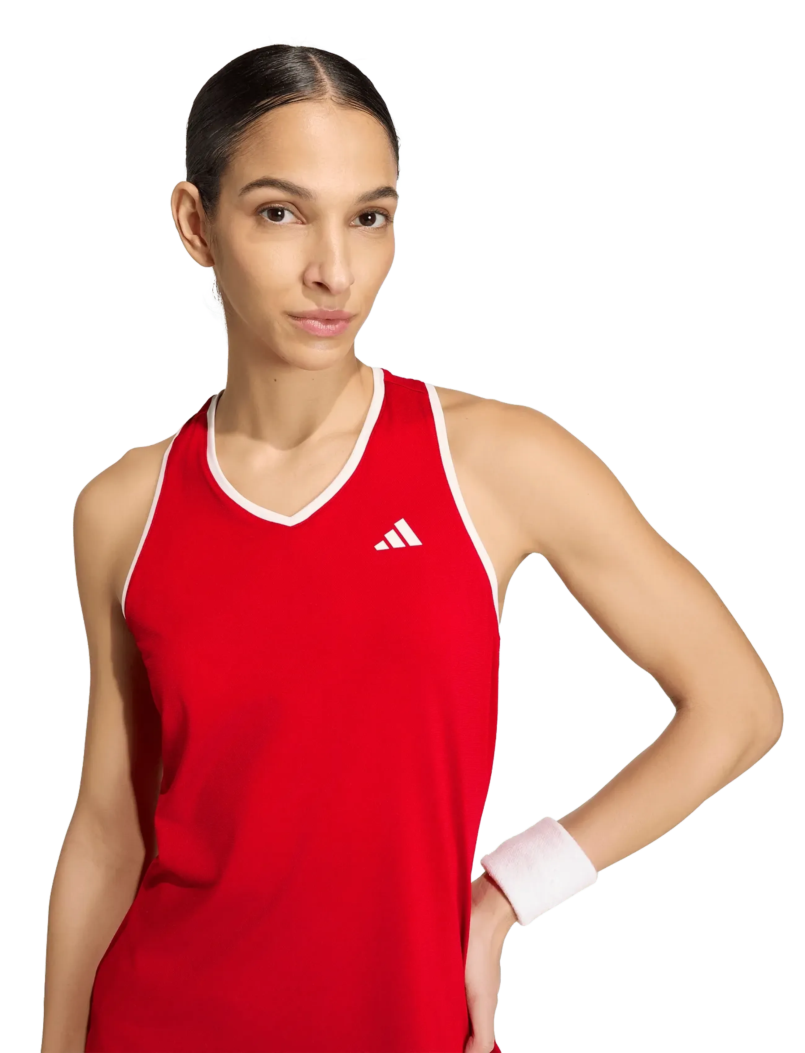 adidas Tennis - HERITAGE TANK - tank tops - 000/red - 5