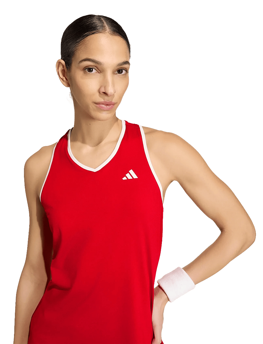 adidas Tennis - HERITAGE TANK - linnen - 000/red - 5