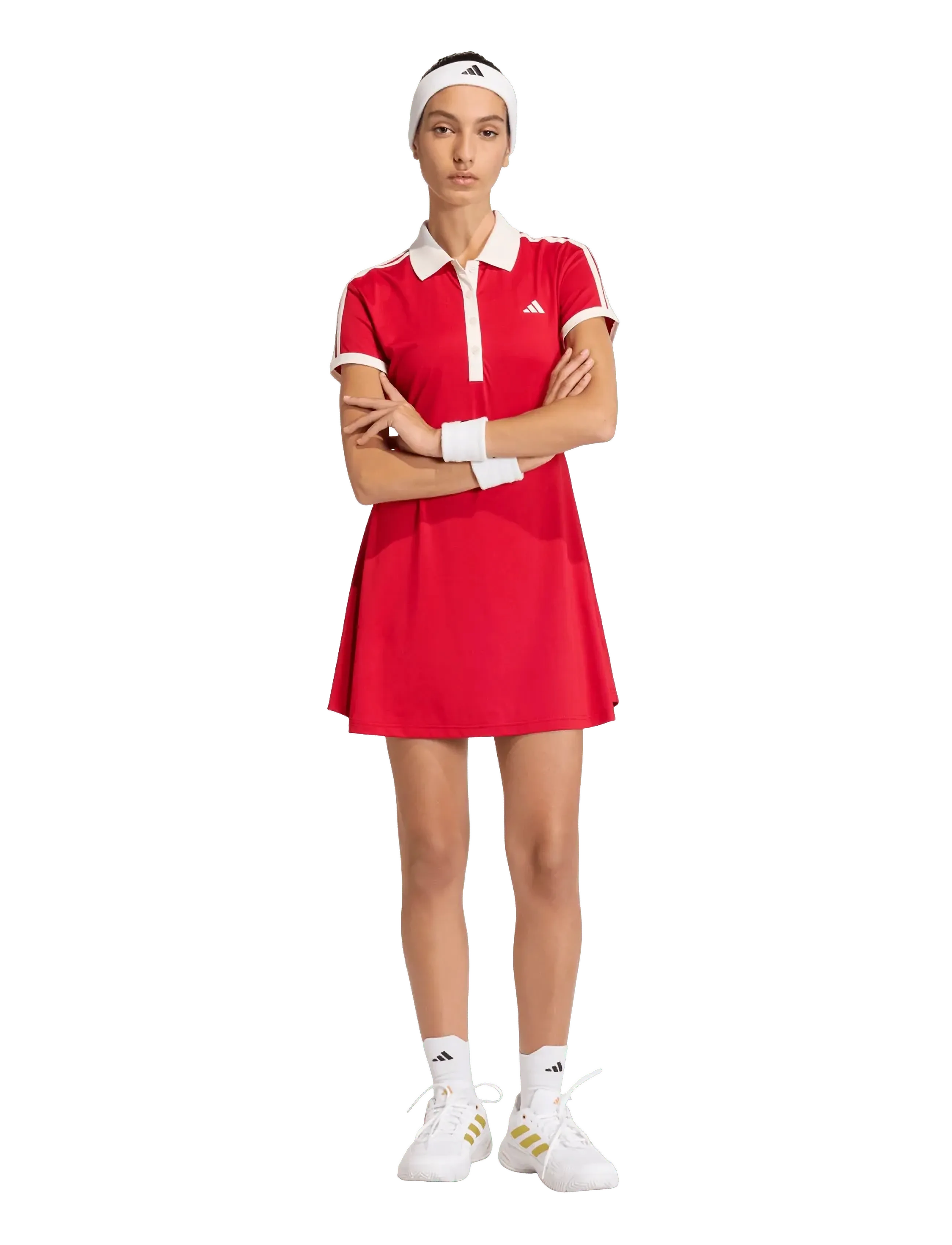 adidas Tennis - HERITAGE DRESS - kjoler & nederdele - 000/red - 3
