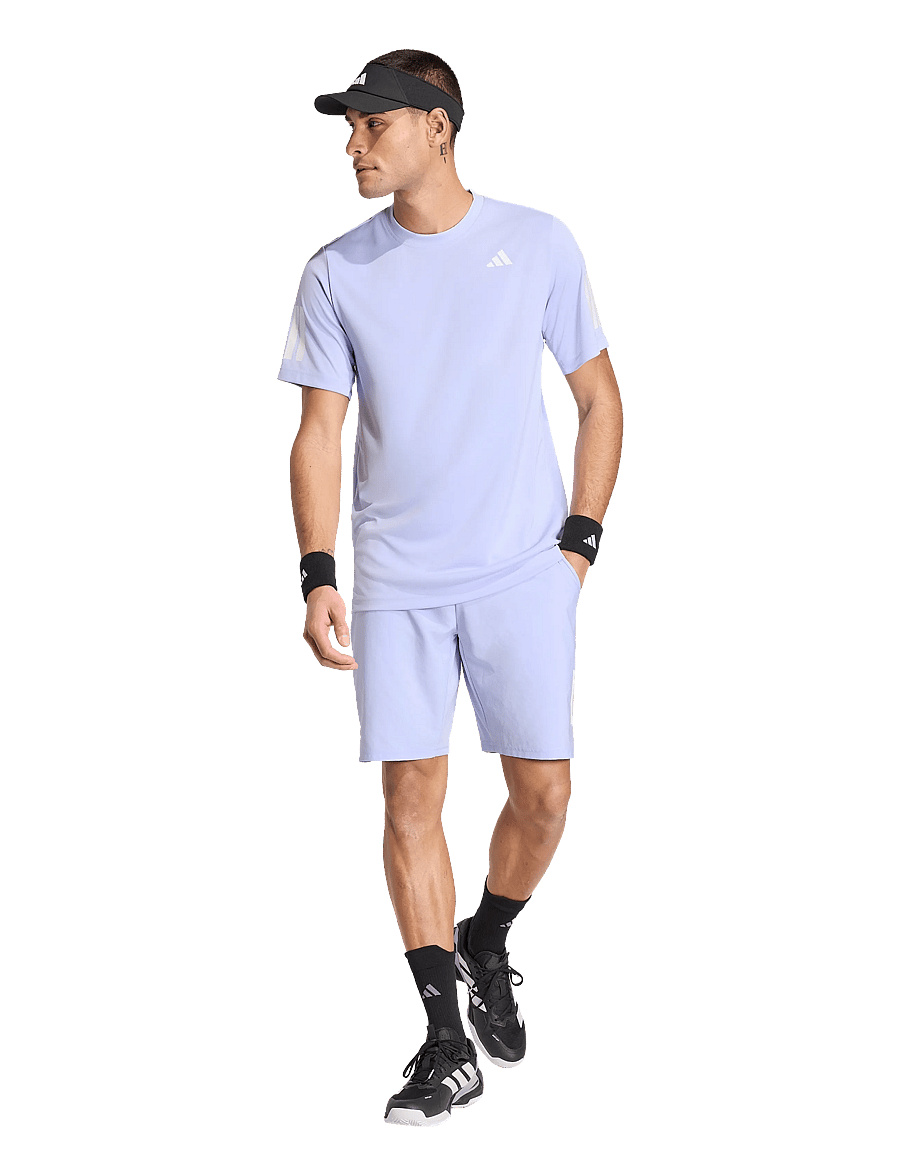 adidas Tennis - CLUB 3-STRIPE SHORTS - 000/violet - 0