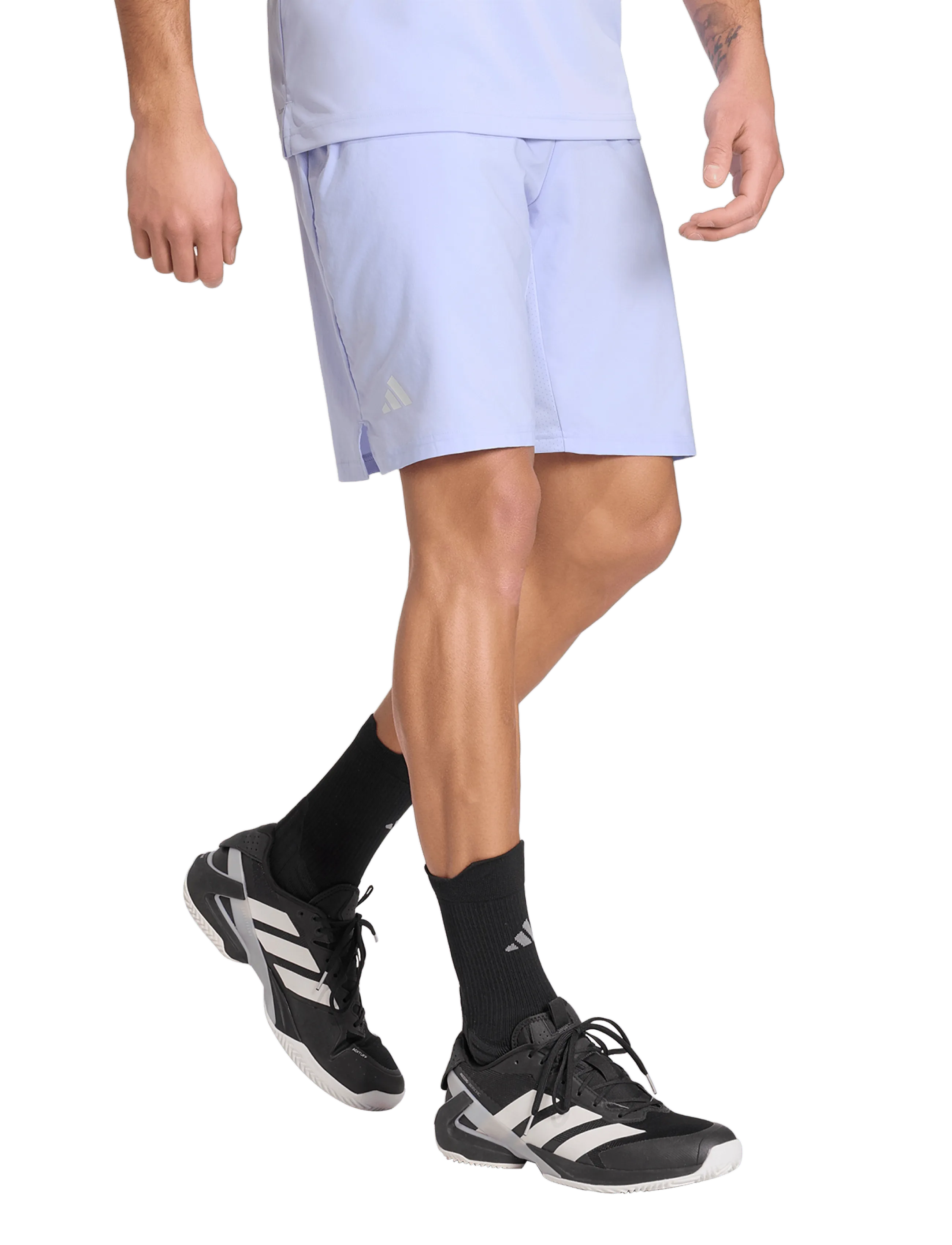 adidas Tennis - CLUB 3-STRIPE SHORTS - 000/violet - 2