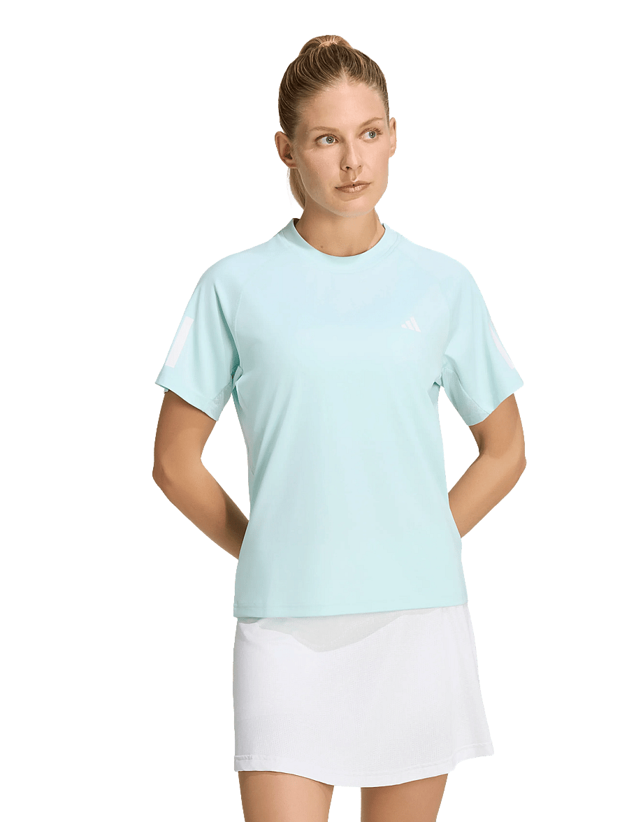 adidas Tennis - CLUB 3-STRIPE TEE - 000/mint - 0