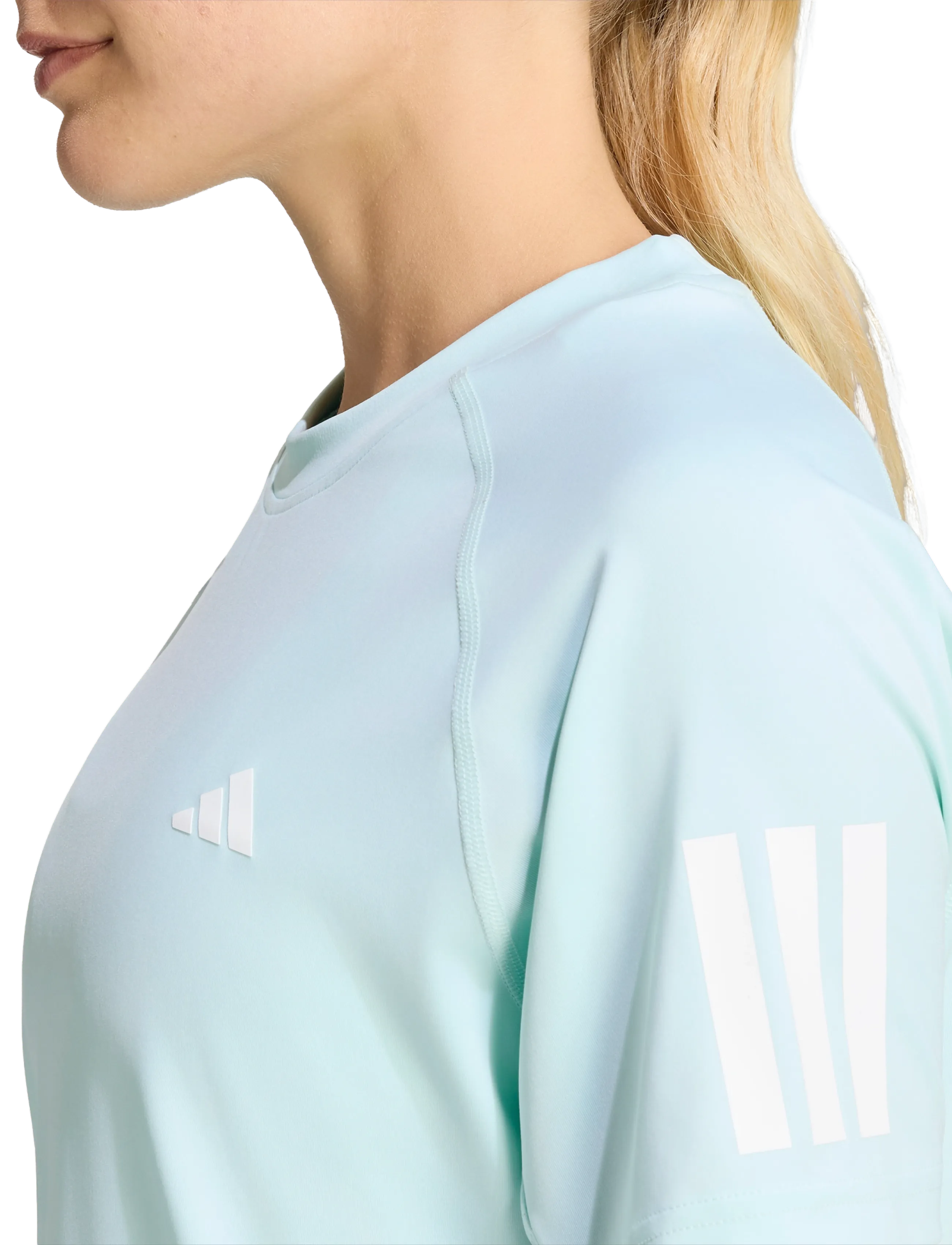 adidas Tennis - CLUB 3-STRIPE TEE - 000/mint - 3