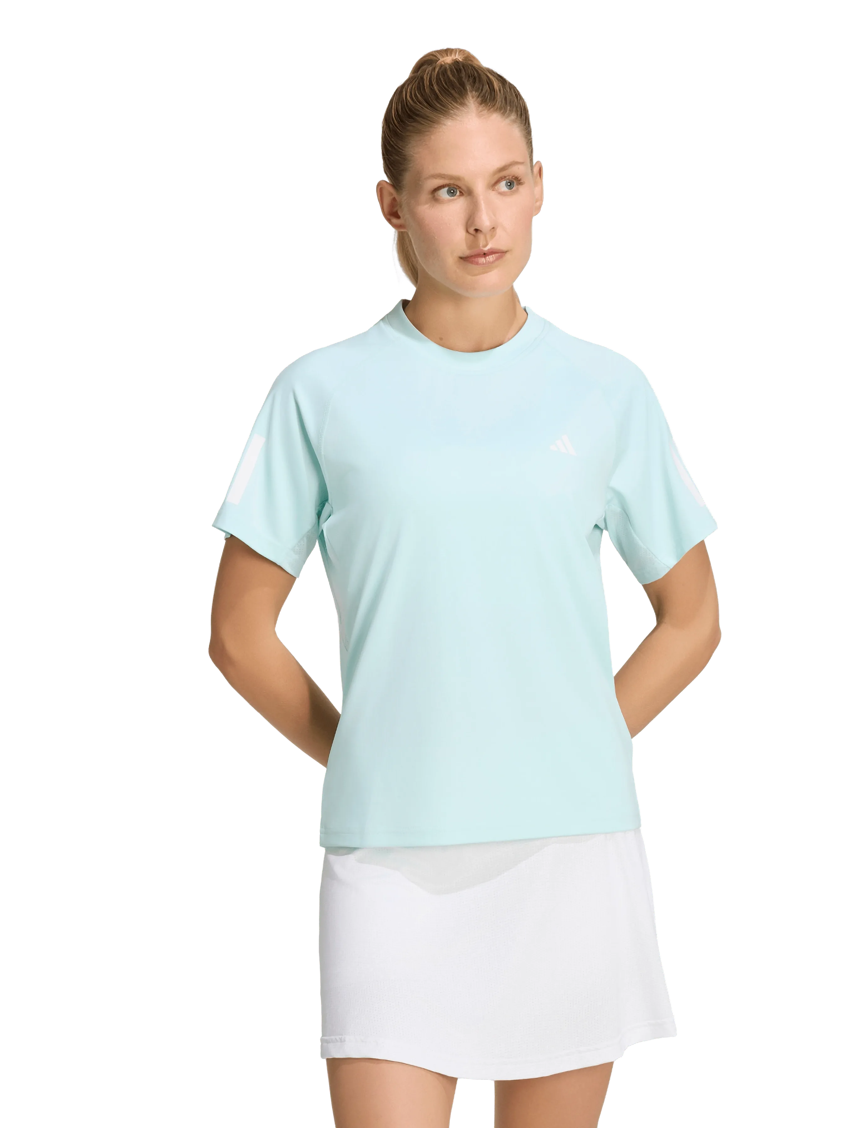 Adidas Tennis Club 3-Stripe Tee t-shirts dam – bild 6