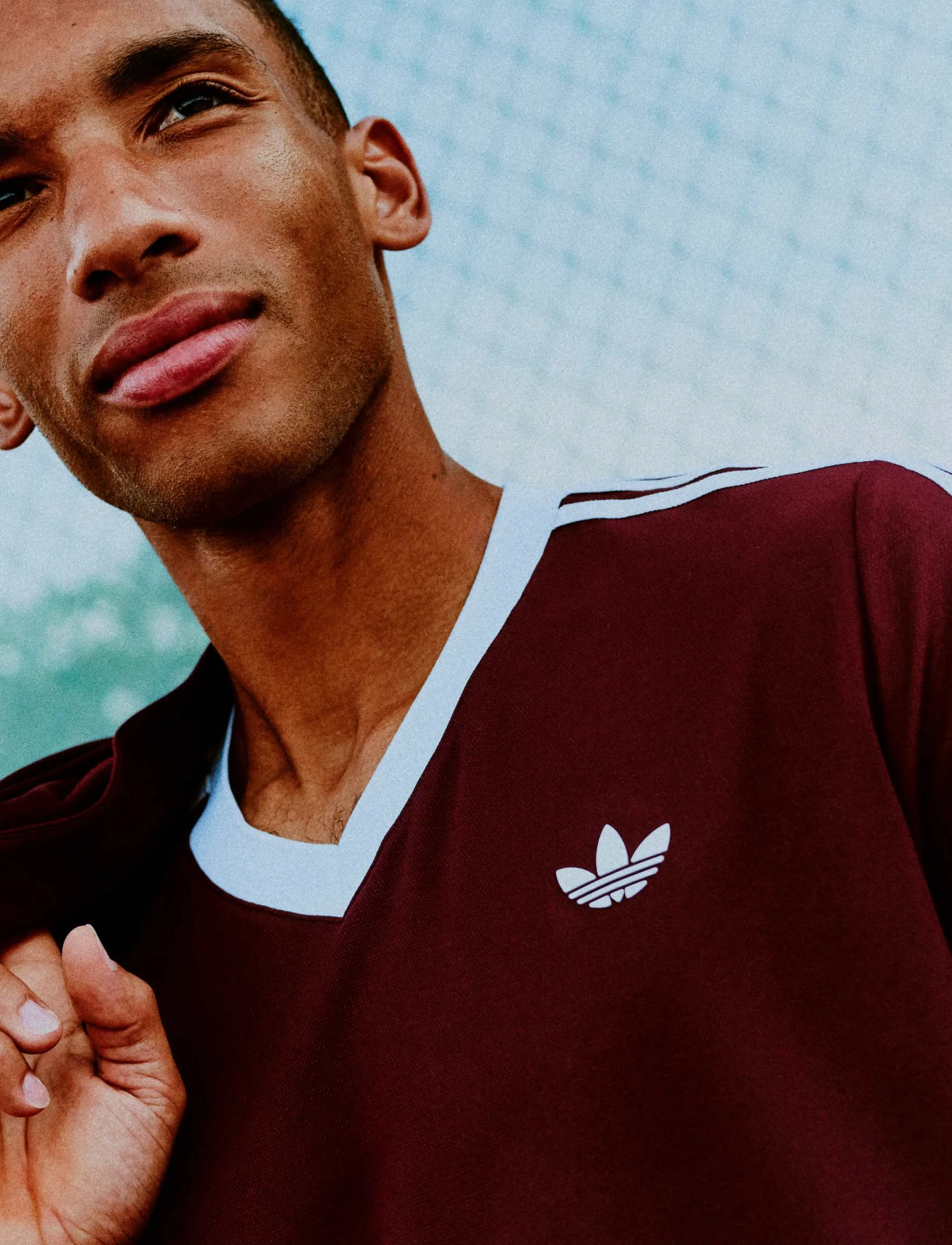 adidas Tennis - CLASSICS TEE - 000/maroon - 5
