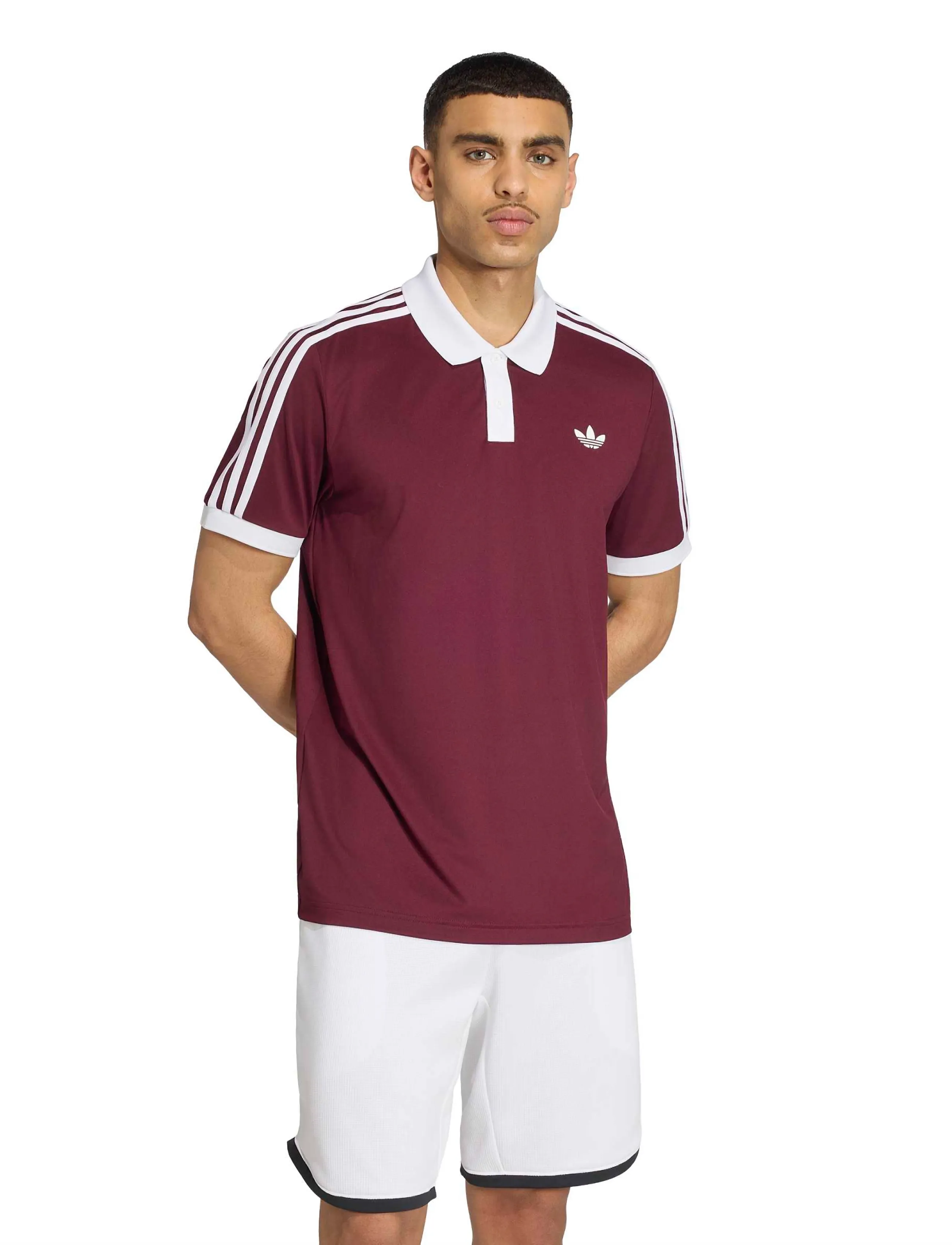adidas Tennis - CLASSICS POLO - 000/maroon - 3