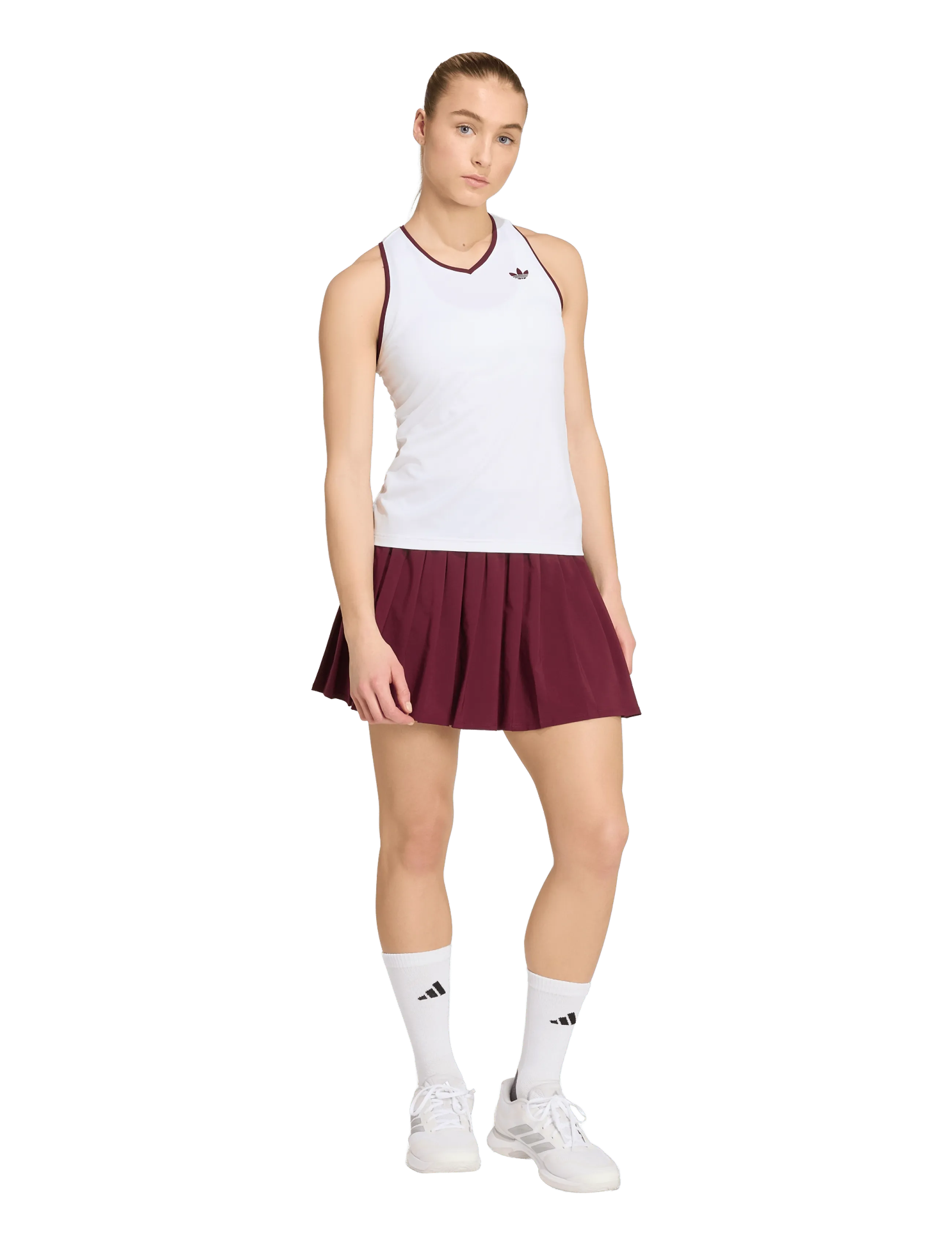 adidas Tennis CLASSICS TANK - Sporttoppar - 000/WHITE / white