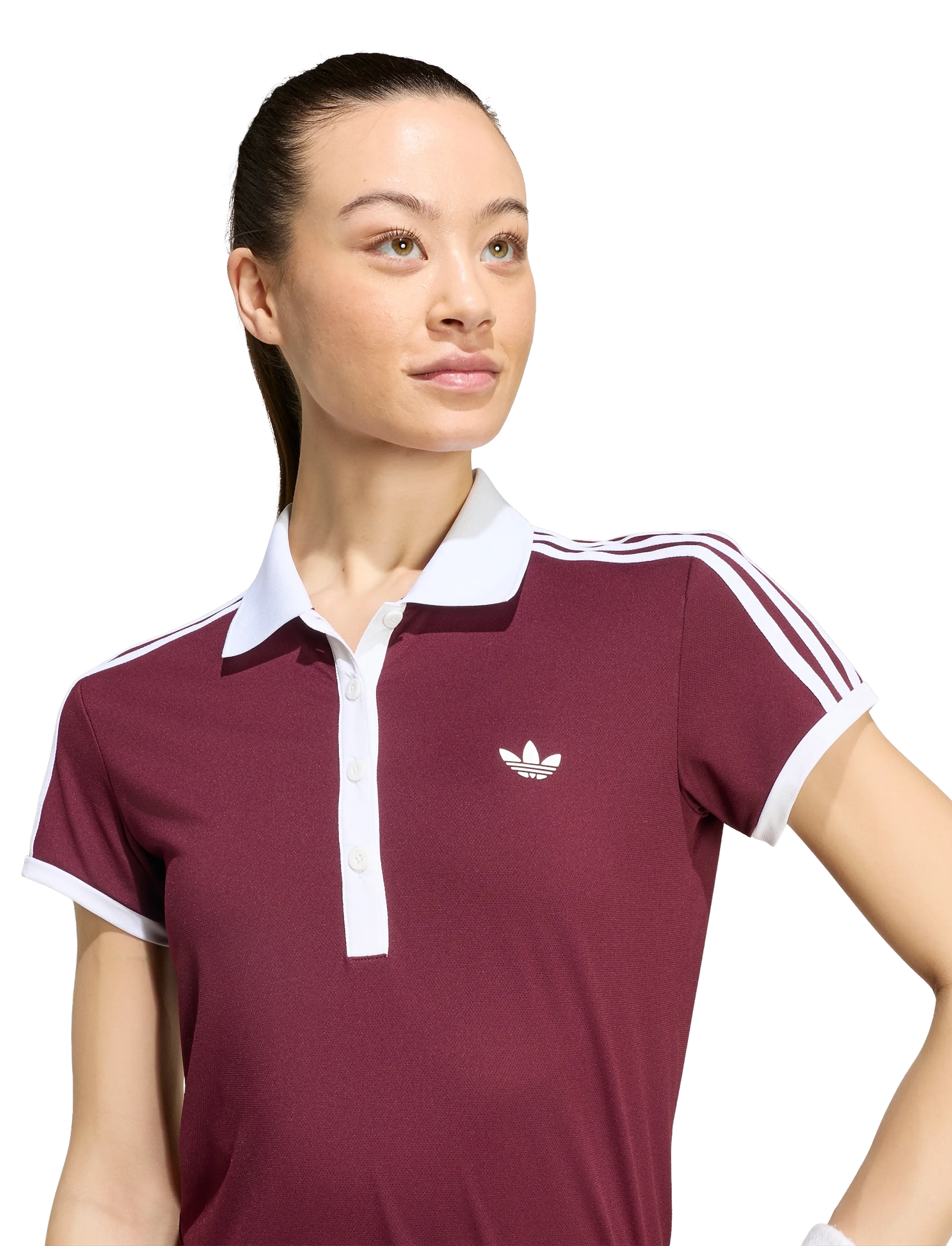 adidas Tennis - CLASSICS POLO - 000/maroon - 3