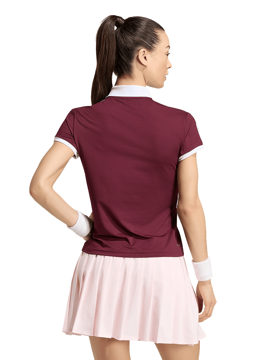 adidas Tennis - CLASSICS POLO - 000/maroon - 5