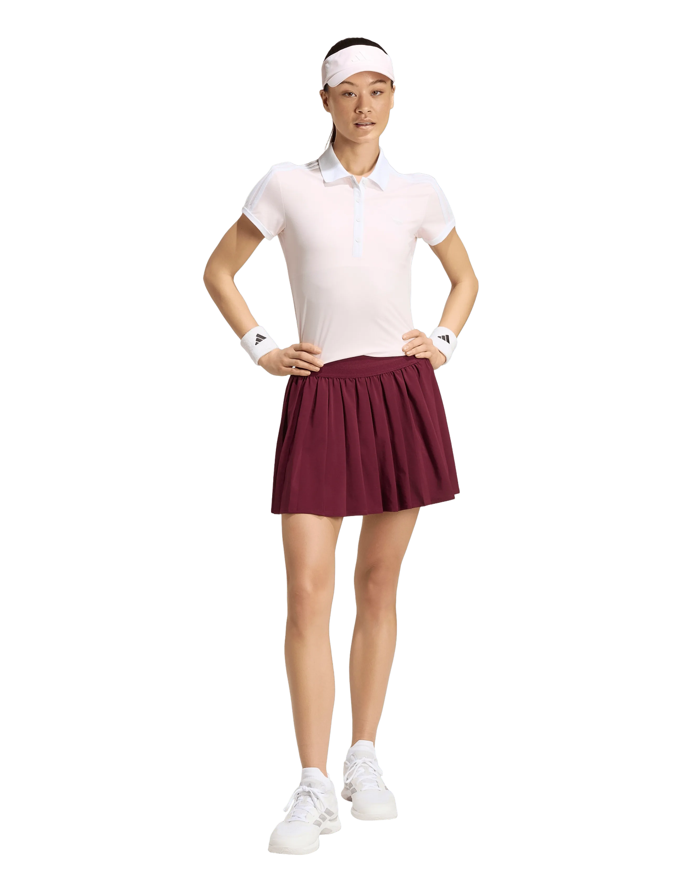 adidas Tennis - CLASSICS SKIRT - dresses & skirts - 000/maroon - 3