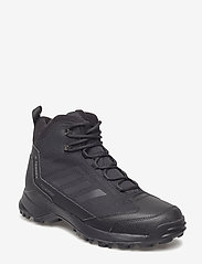 adidas Terrex - TERREX FROZETRACK MID R.RDY - hiking shoes - cblack/cblack/grefou - 0
