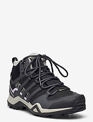 adidas Terrex - Terrex Swift R2 Mid GTX Shoes - hiking shoes - cblack/dgsogr/prptnt - 0