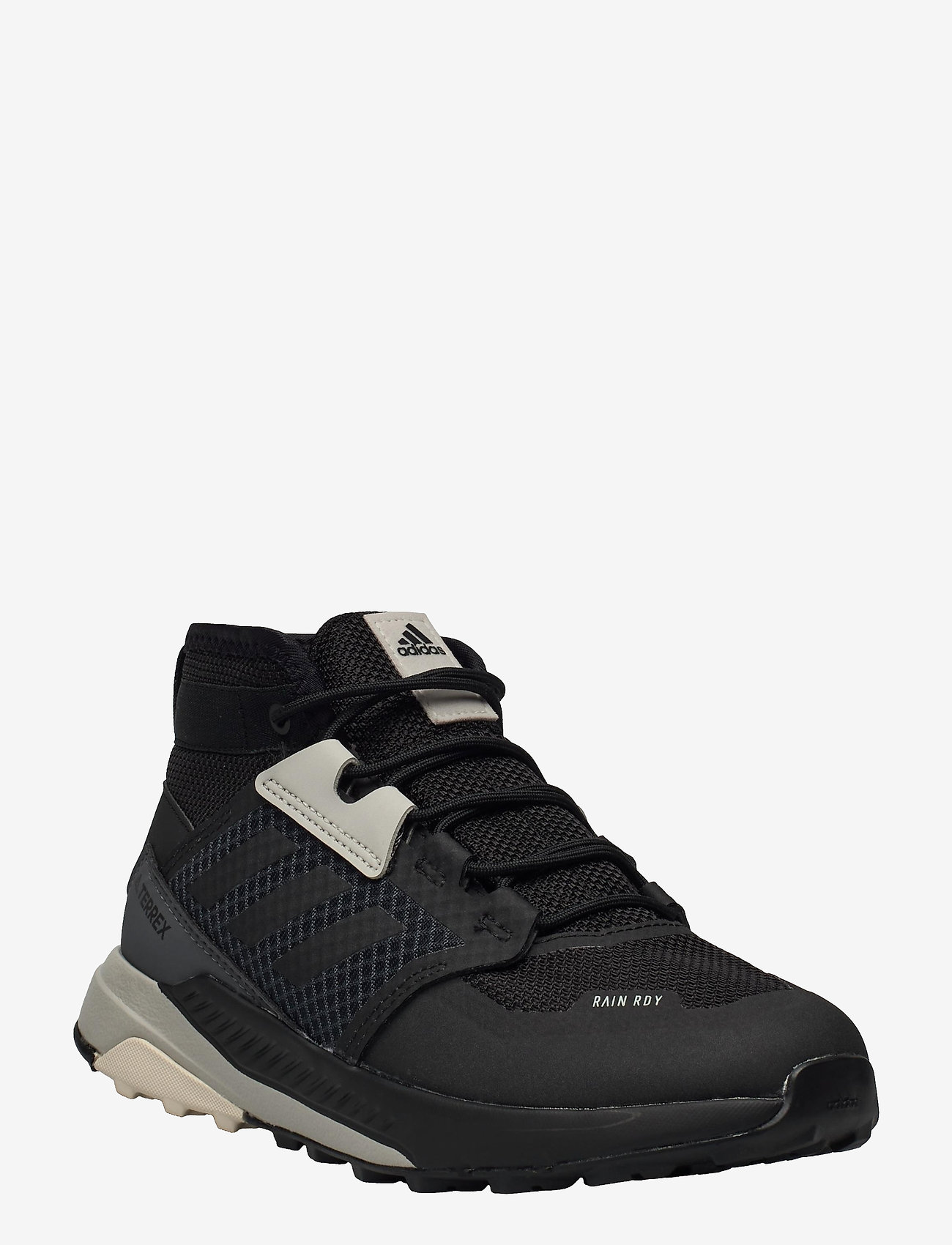 adidas Terrex - TERREX TRAILMAKER MID R.RDY K - hiking shoes - cblack/cblack/alumin - 0