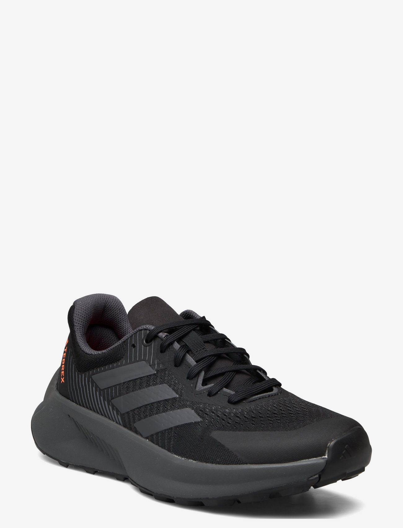 adidas Terrex - TERREX Soulstride Flow Trail Running Shoes - chaussures de course - cblack/gresix/impora - 0