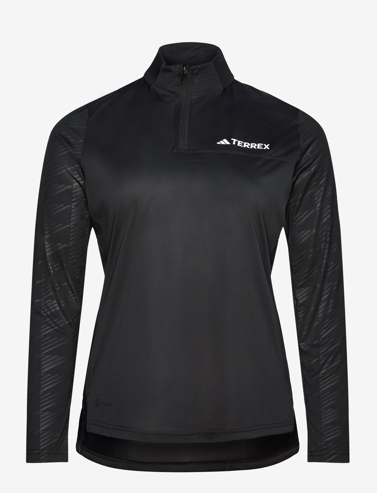 adidas Terrex - Terrex Multi Half-Zip Long-Sleeve Top (Plus Size) - hættetrøjer - black - 0