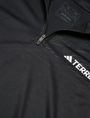 adidas Terrex - Terrex Multi Half-Zip Long-Sleeve Top (Plus Size) - džemperi ar kapuci - black - 4