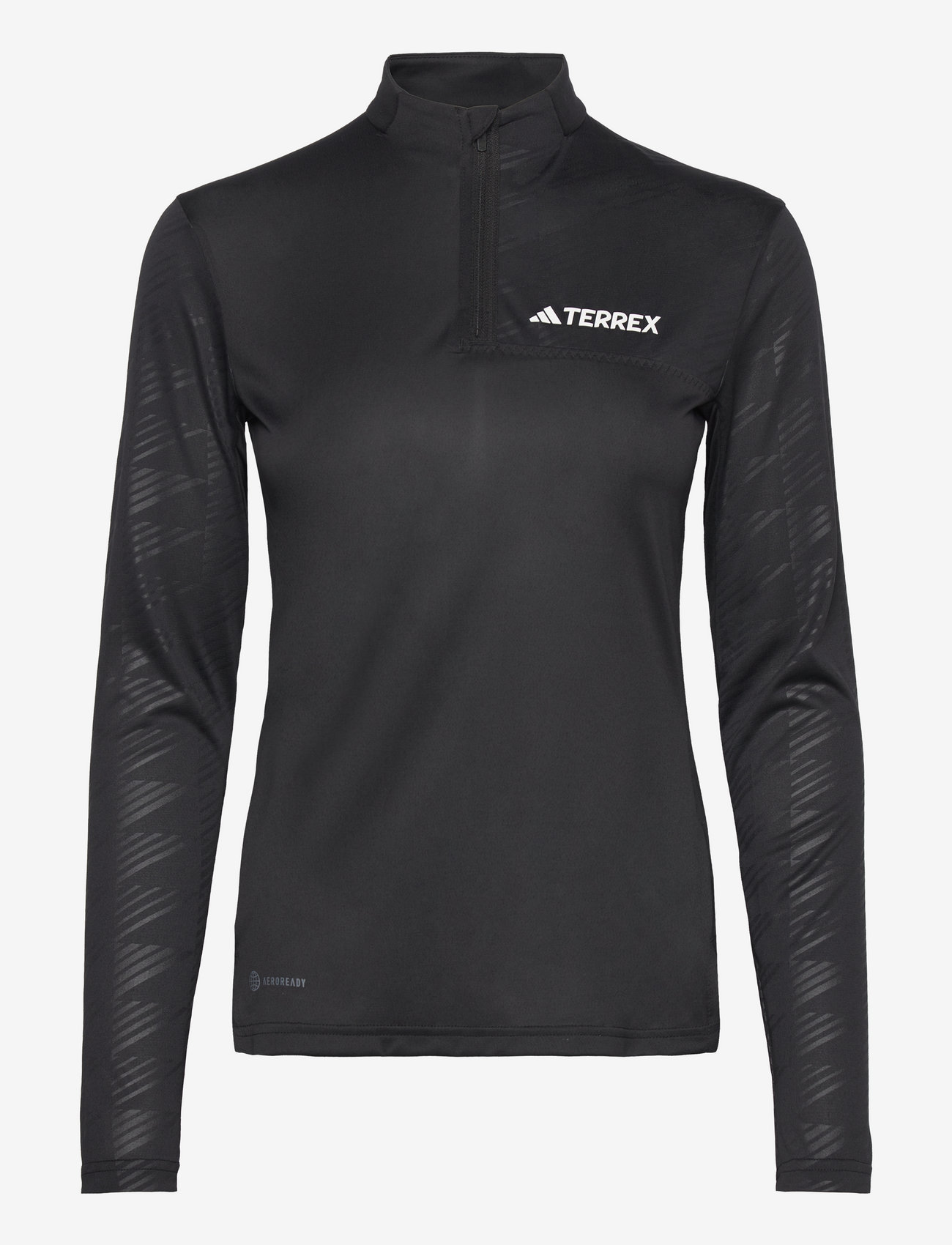 adidas Terrex - W MT Half Zi LS - langarmshirts - black - 1